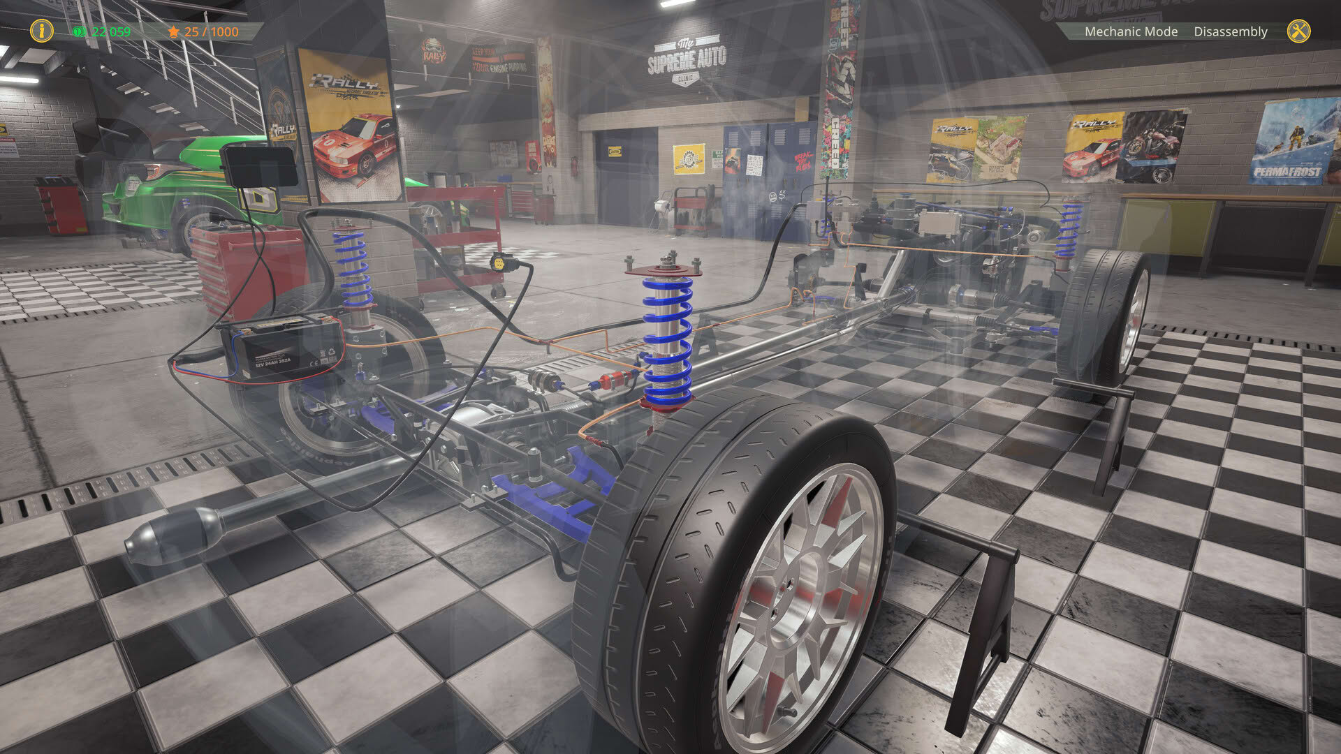 Screenshot for Rally Mechanic Simulator