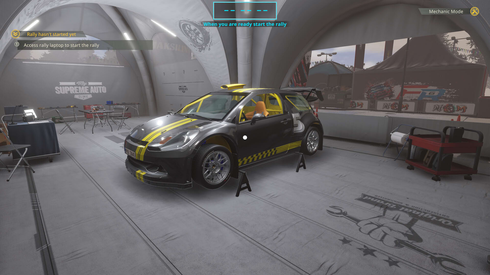 Screenshot for Rally Mechanic Simulator