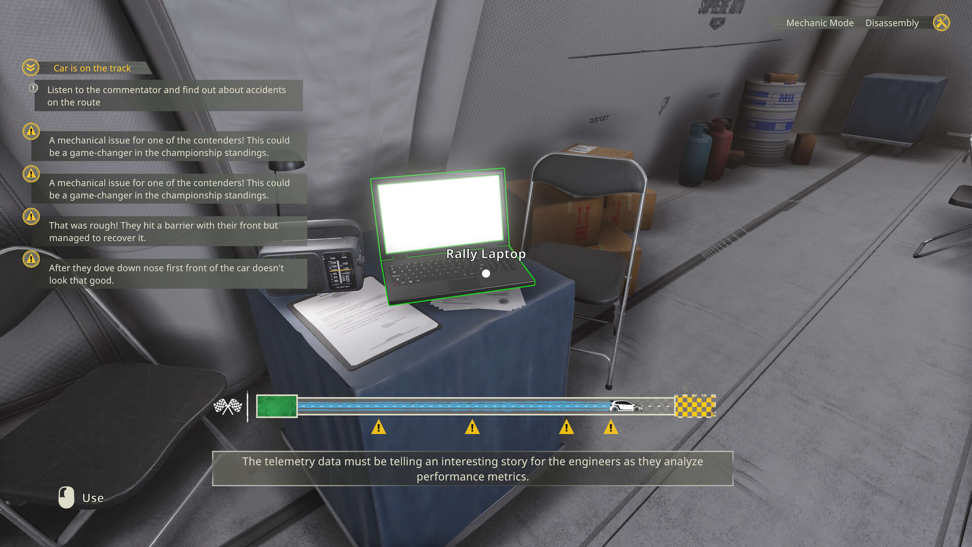 Screenshot for Rally Mechanic Simulator