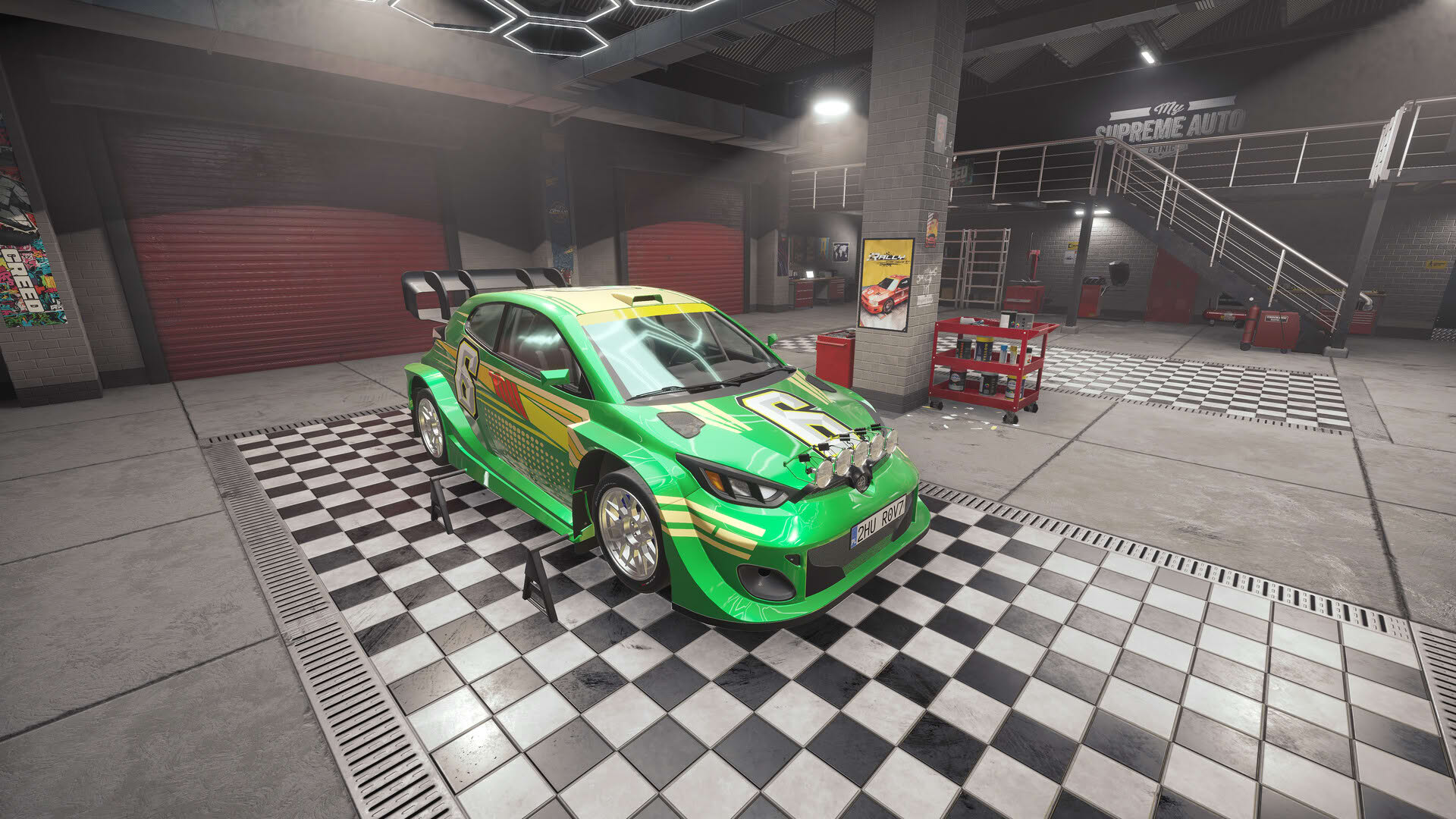 Screenshot for Rally Mechanic Simulator