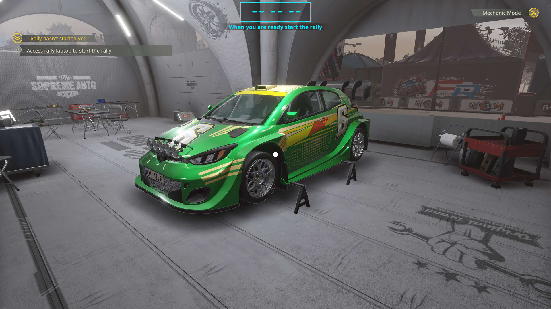 Screenshot for Rally Mechanic Simulator