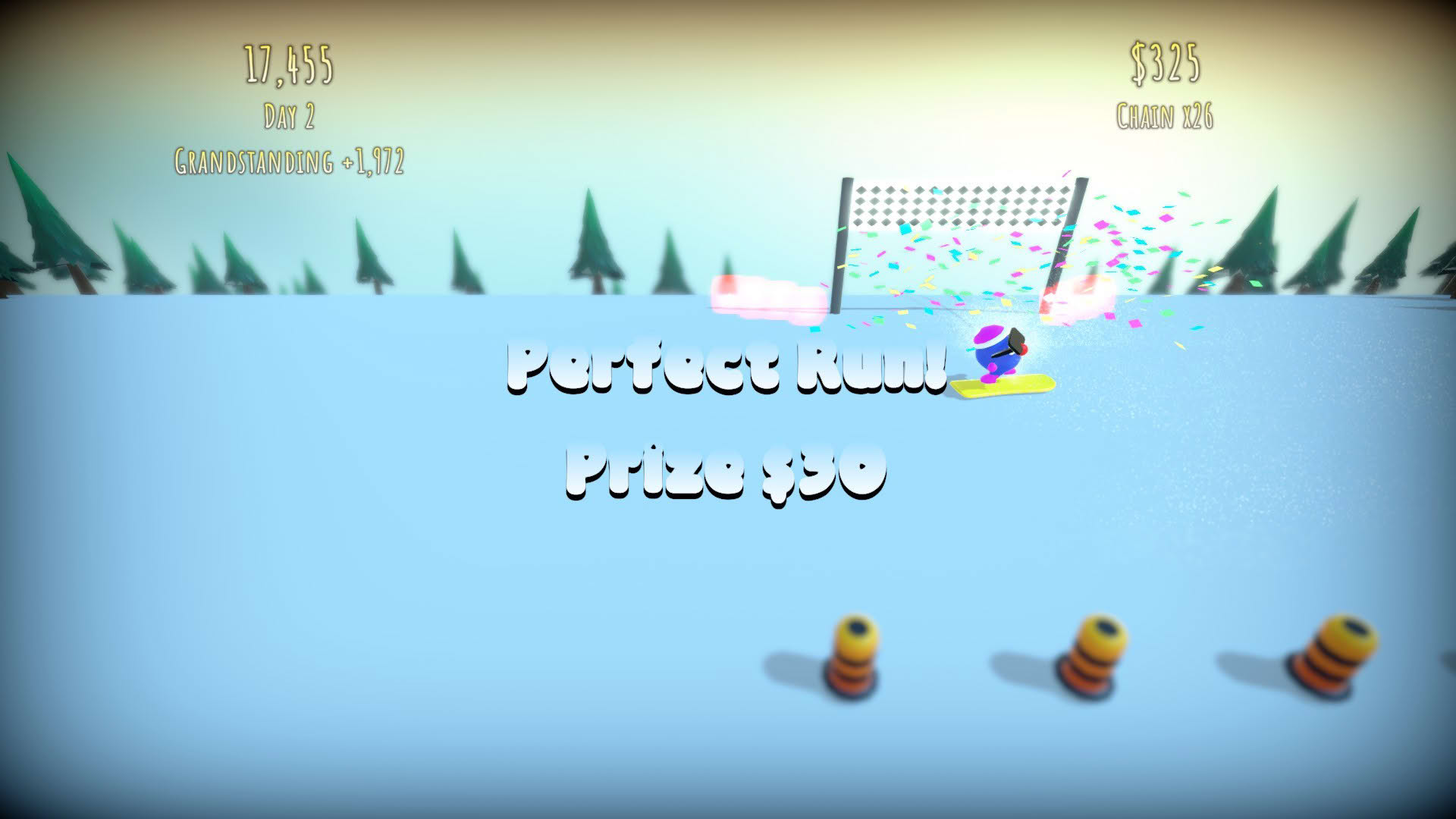 Screenshot for Horatio Goes Snowboarding