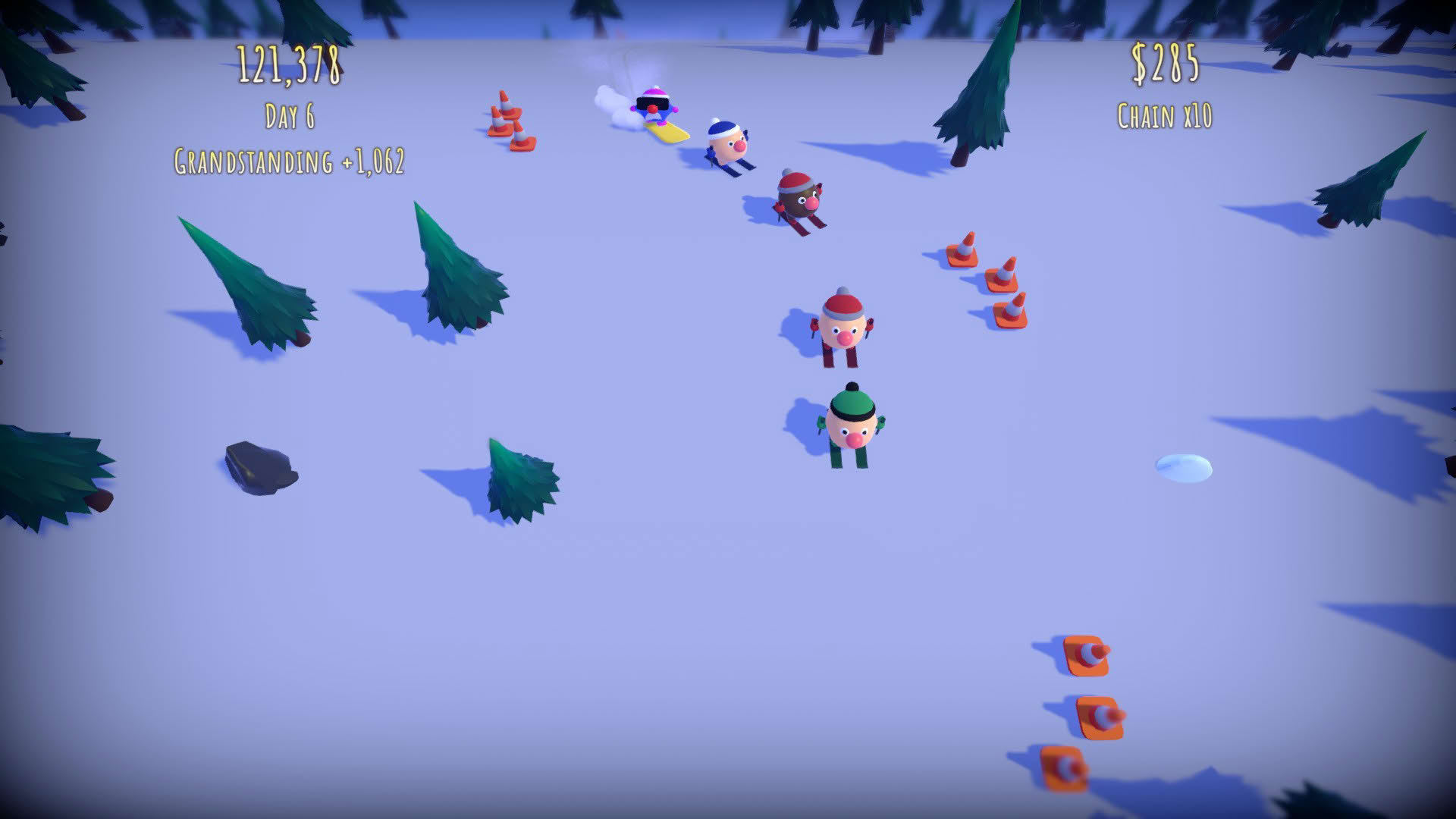 Screenshot for Horatio Goes Snowboarding
