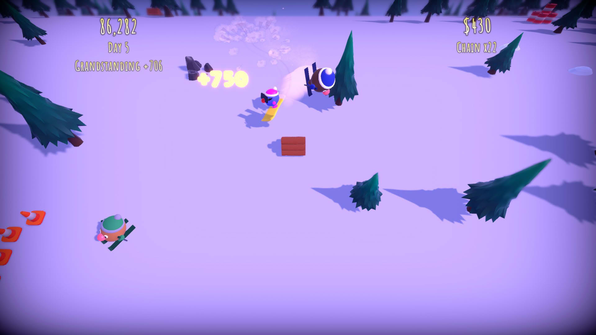Screenshot for Horatio Goes Snowboarding