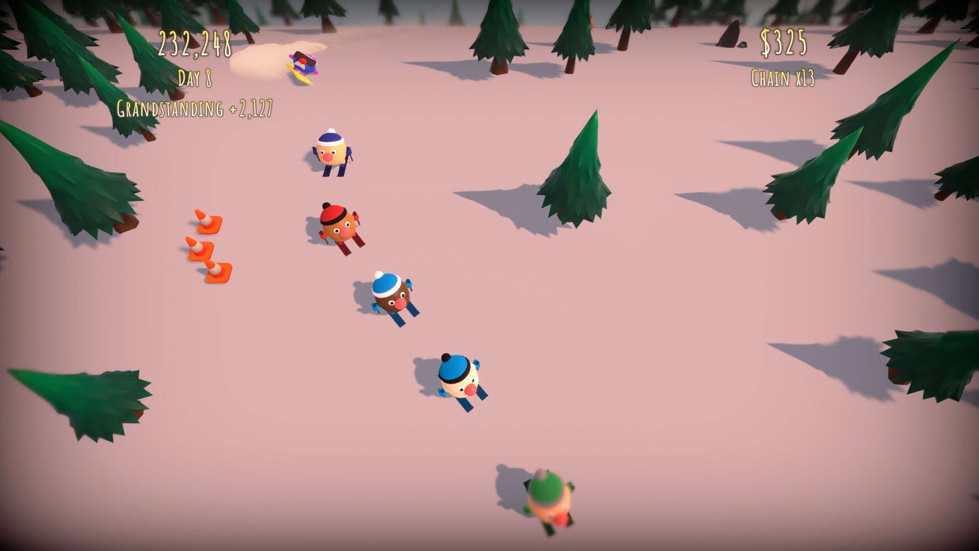 Screenshot for Horatio Goes Snowboarding