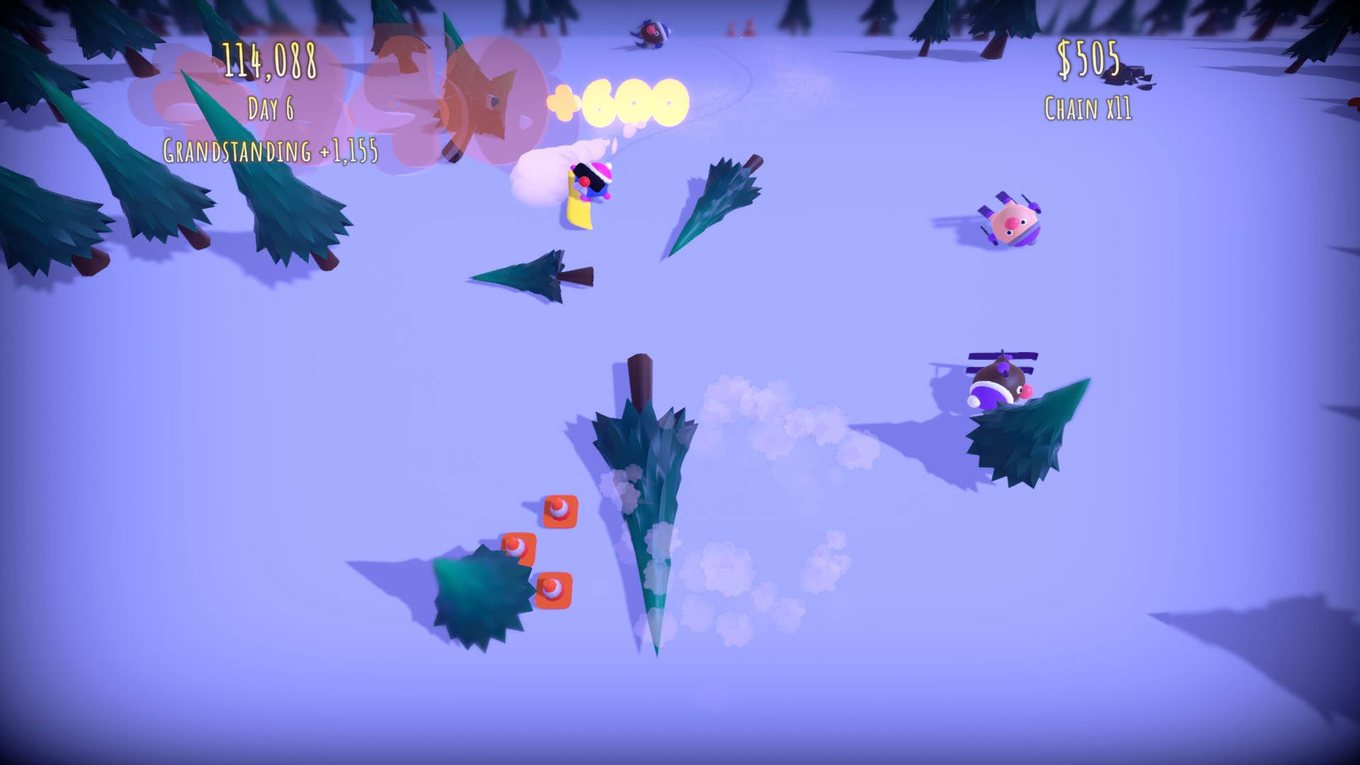 Screenshot for Horatio Goes Snowboarding