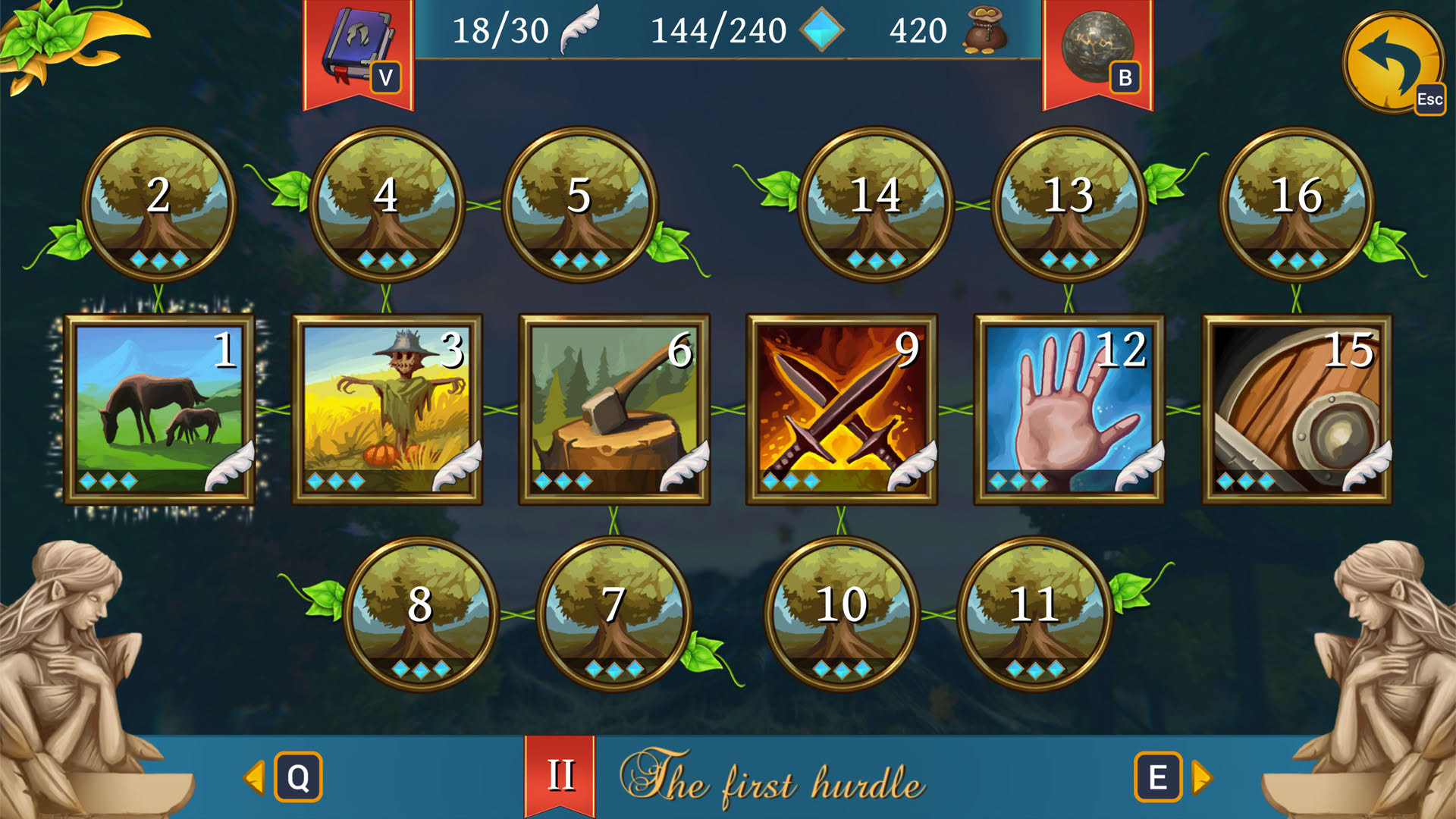Screenshot for Long Ago: A Puzzle Tale