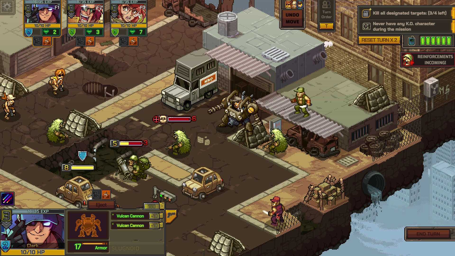 Screenshot for Metal Slug Tactics