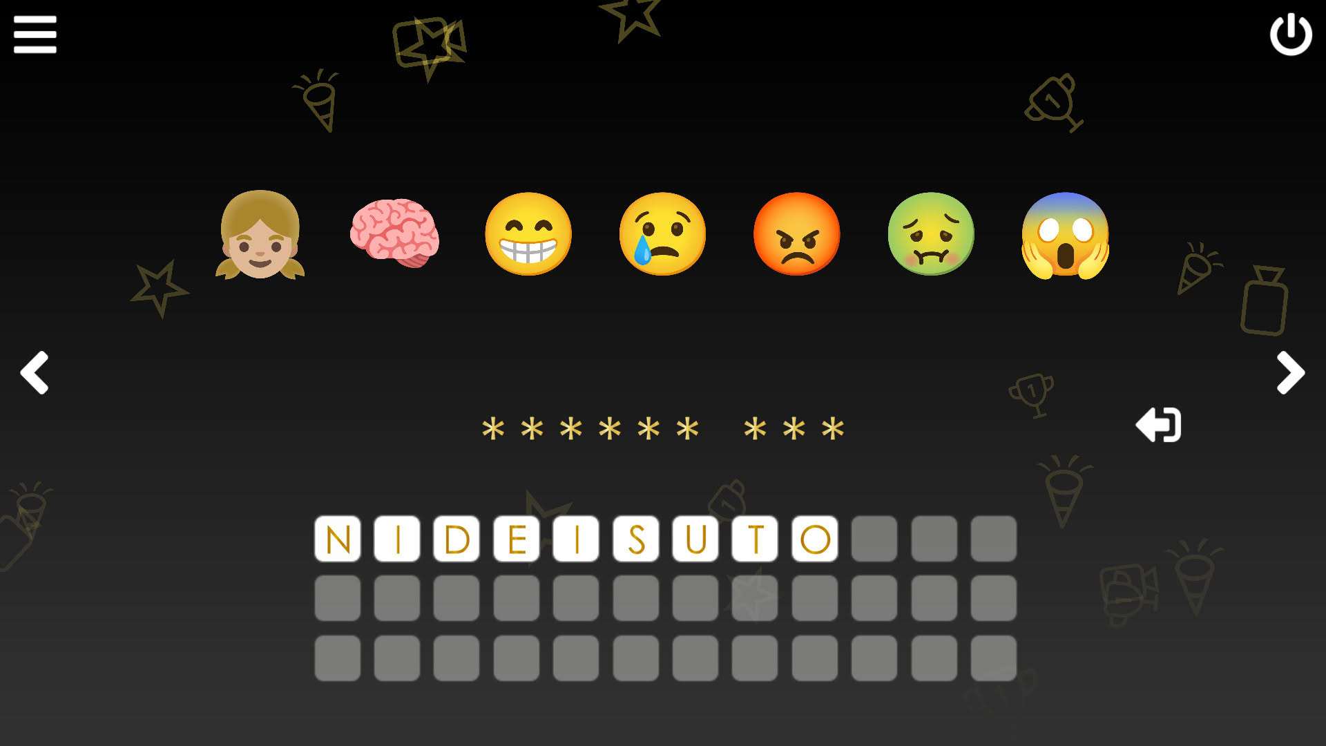 Screenshot for Cinemoji: Oscar