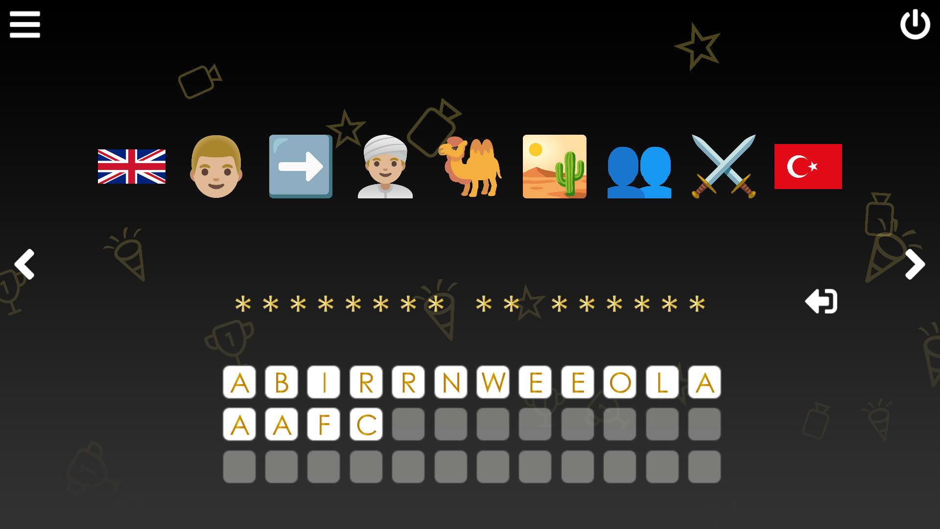 Screenshot for Cinemoji: Oscar