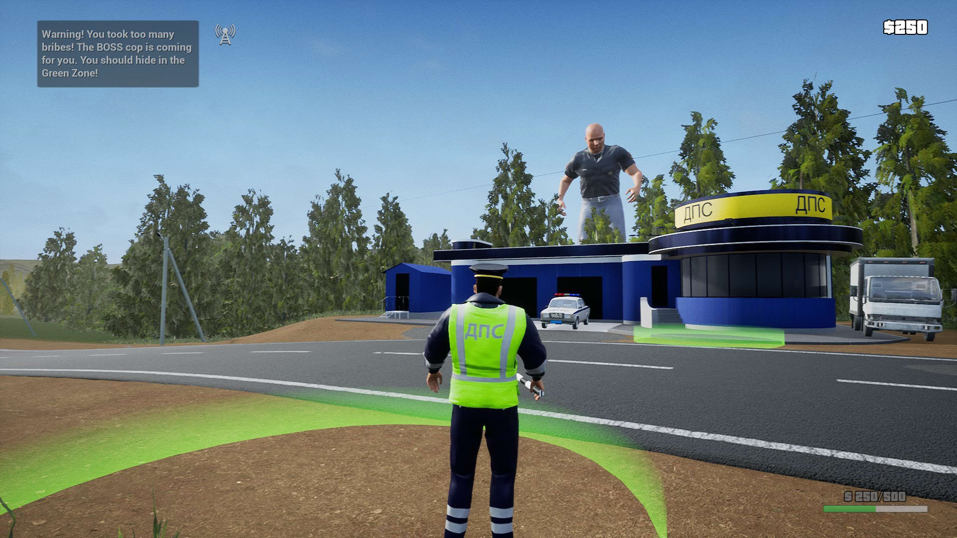 Screenshot for GAI Stops Auto: Right Version Simulator