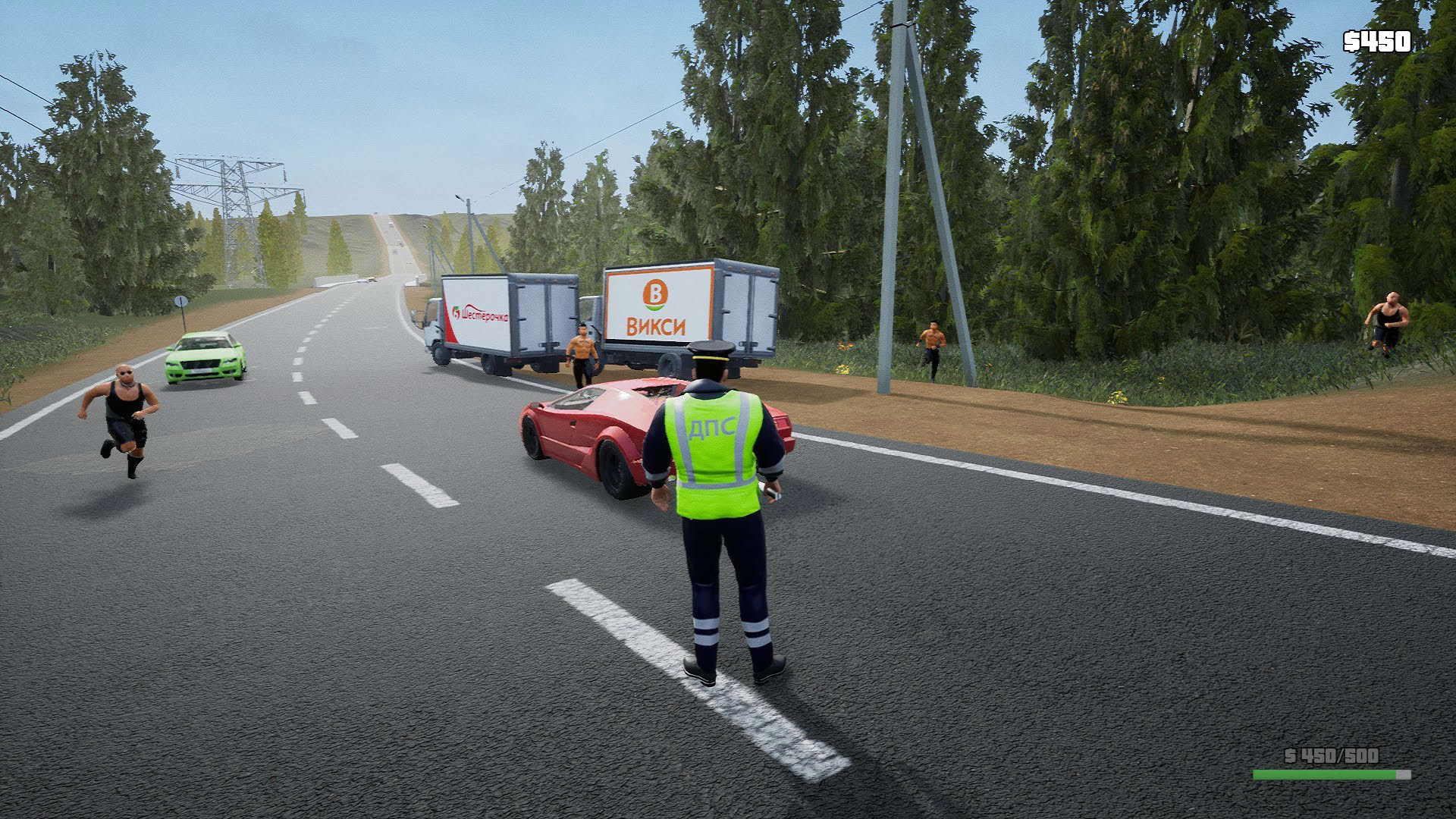 Screenshot for GAI Stops Auto: Right Version Simulator