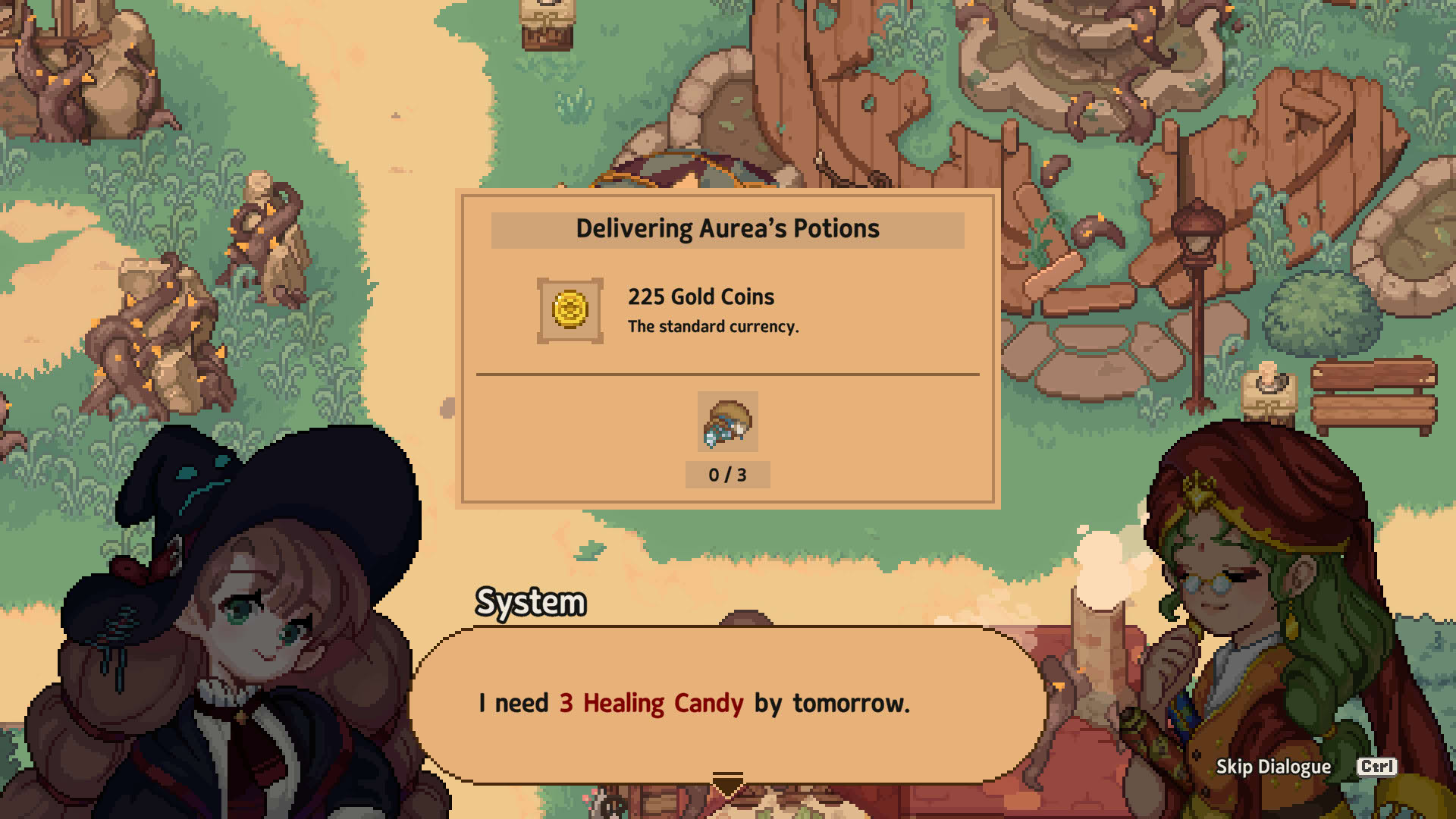 Screenshot for Little Witch in the Woods