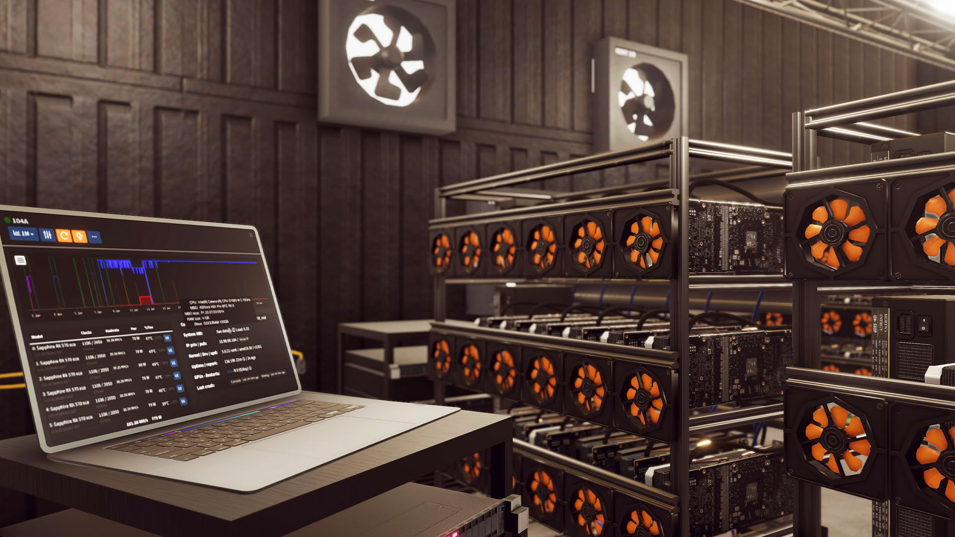Screenshot for Crypto Mining Simulator