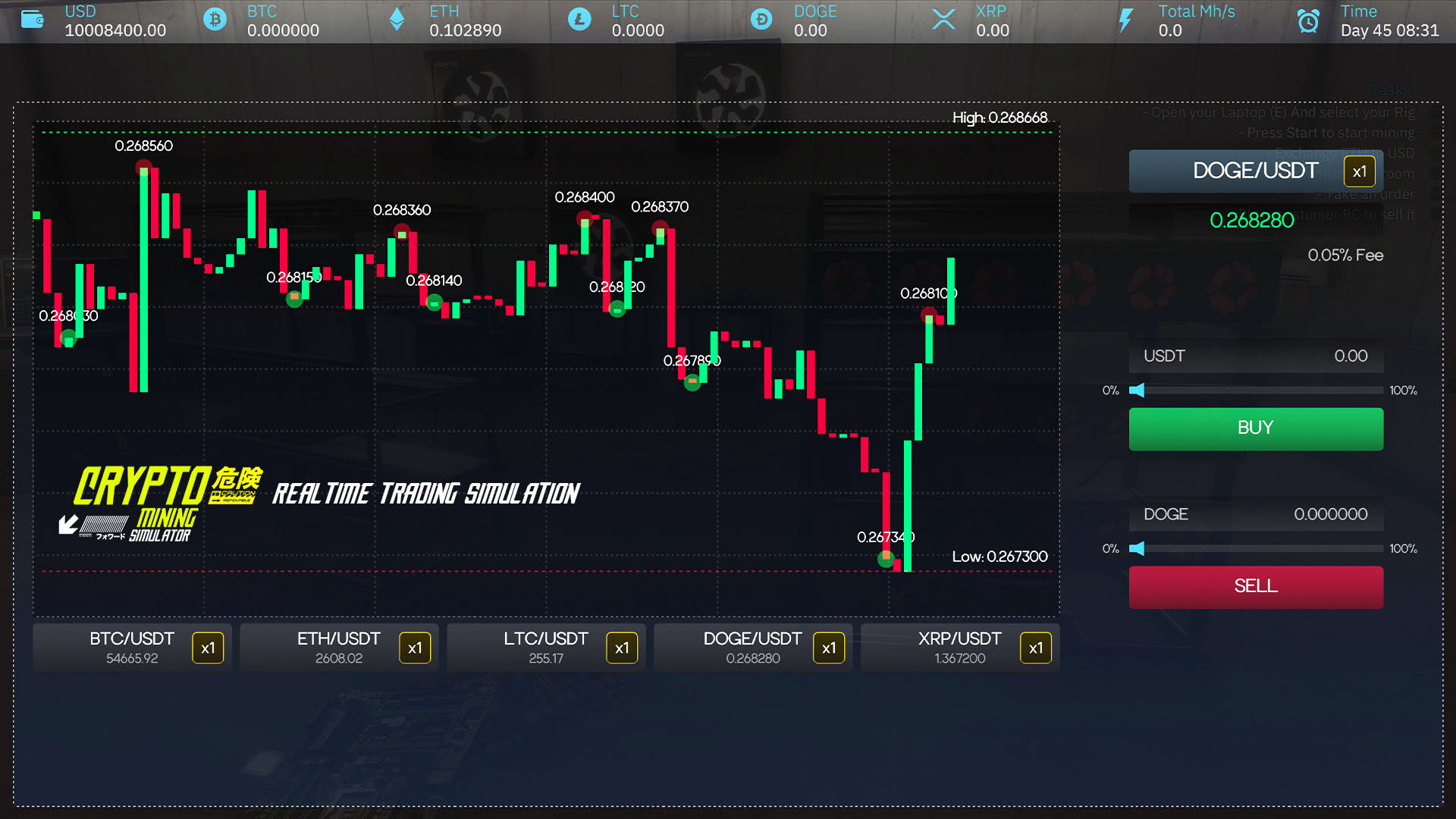 Screenshot for Crypto Mining Simulator
