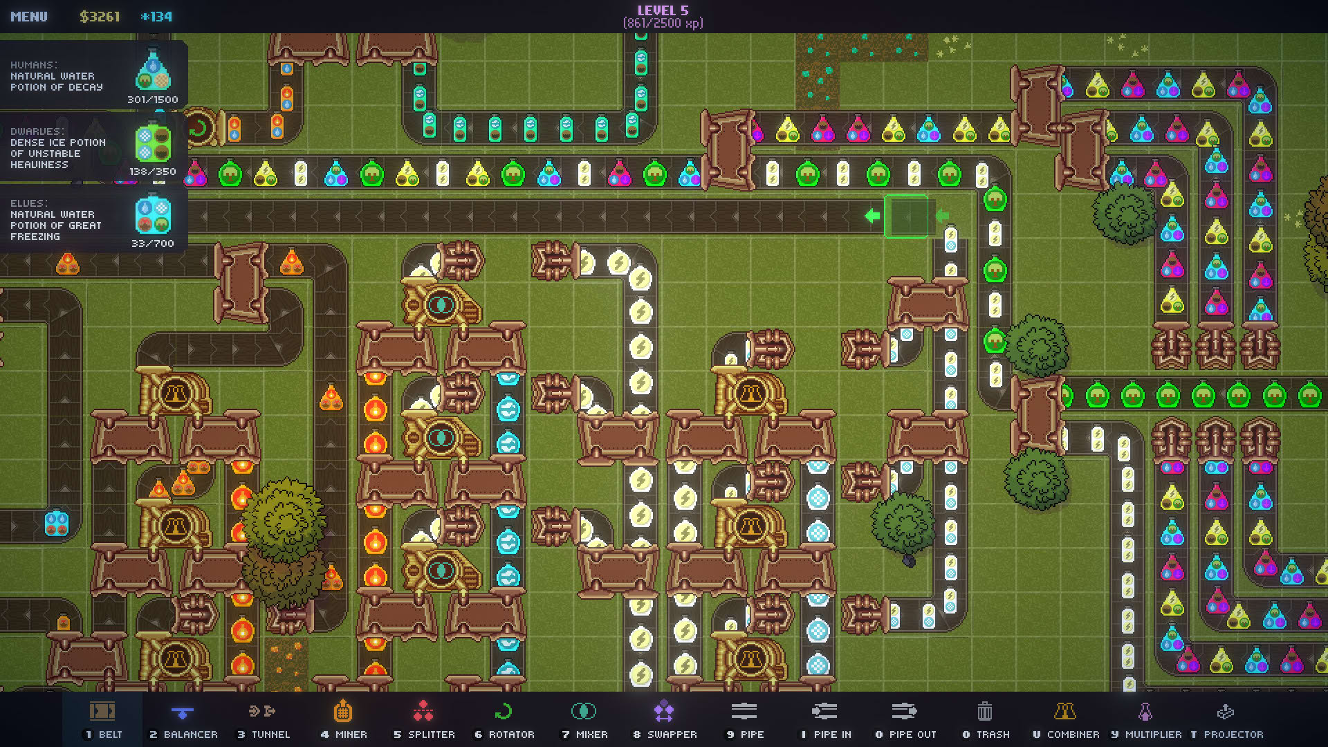 Screenshot for Potion Pipeline