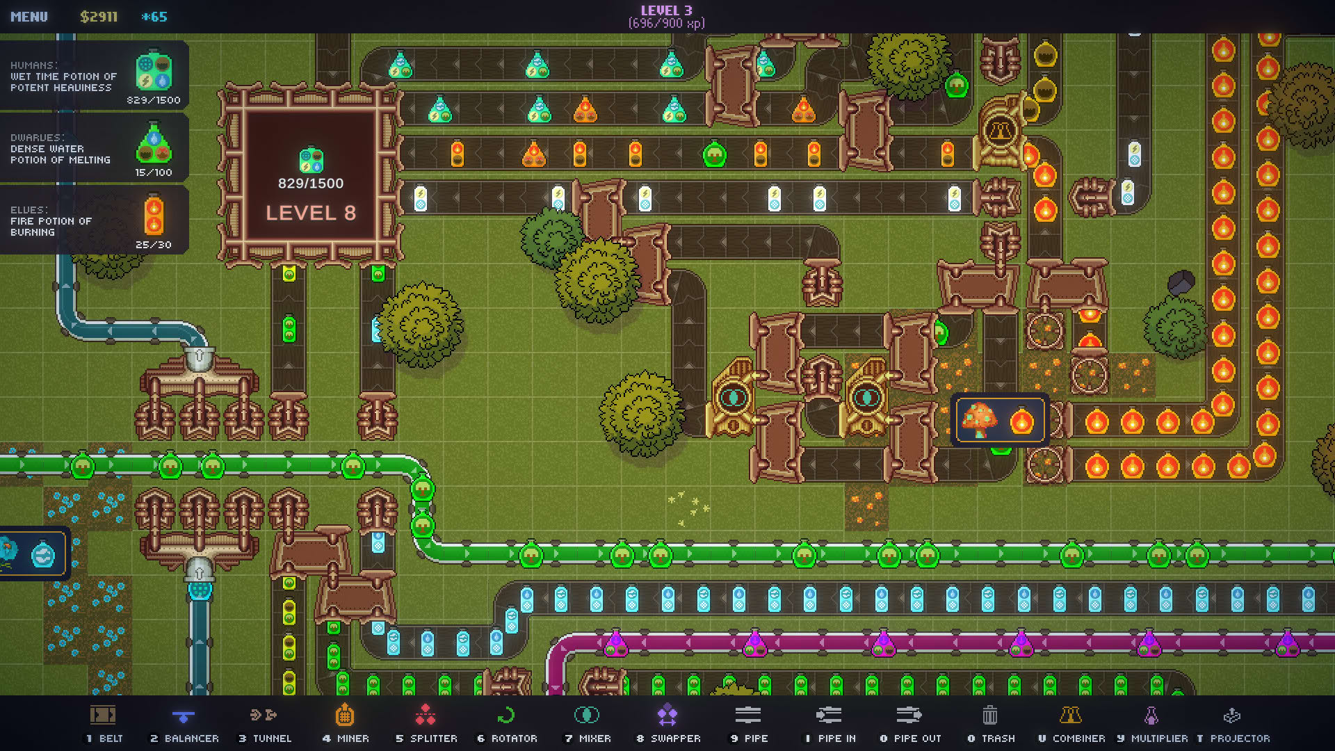 Screenshot for Potion Pipeline