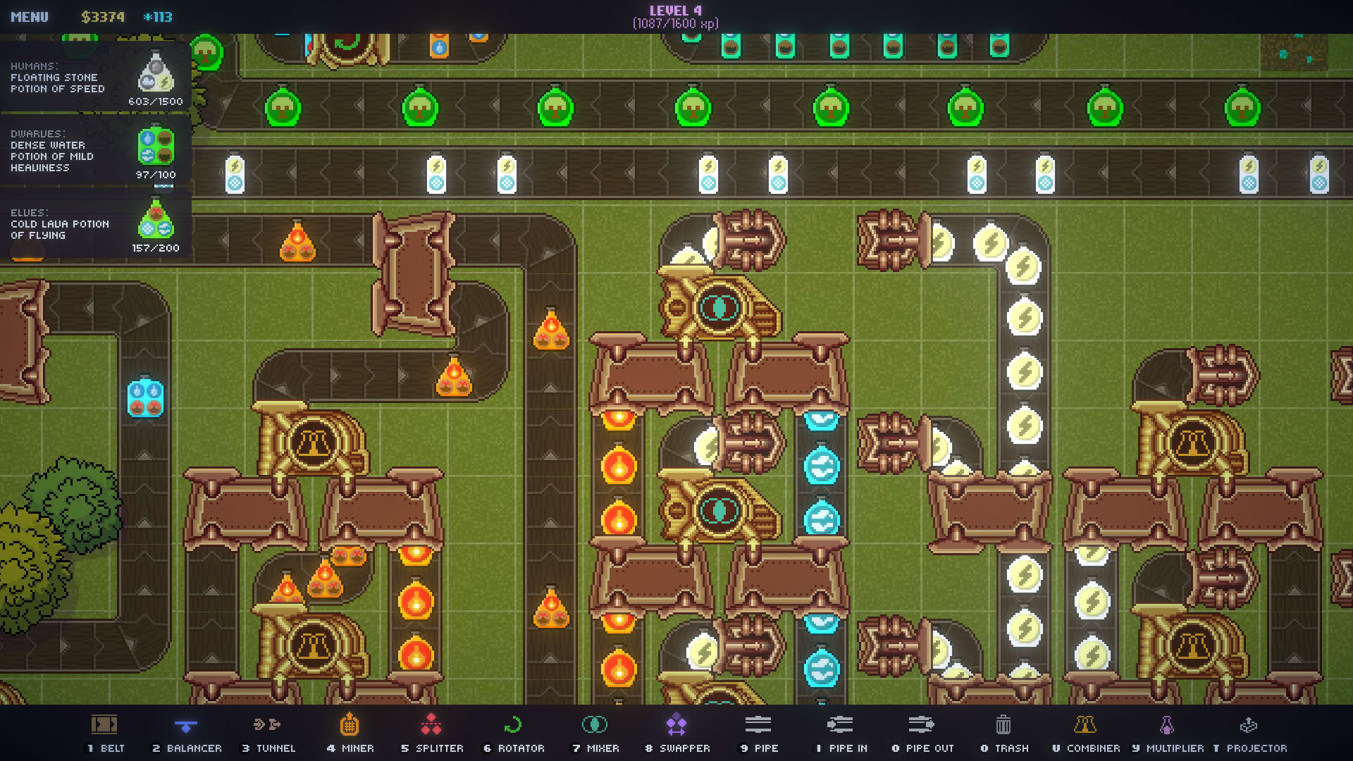 Screenshot for Potion Pipeline