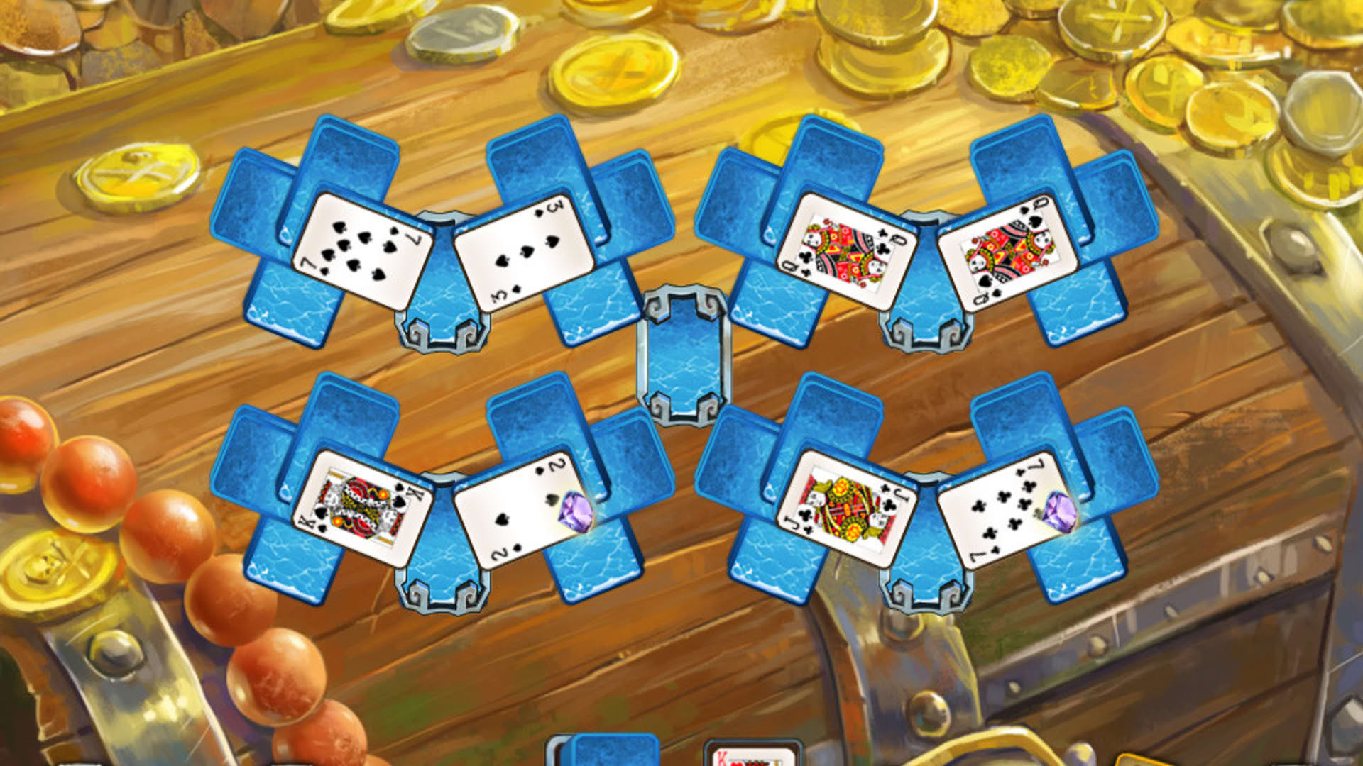 Screenshot for Solitaire Legend of the Pirates 2