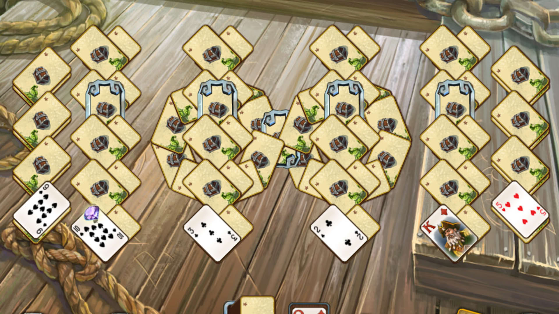 Screenshot for Solitaire Legend of the Pirates 2