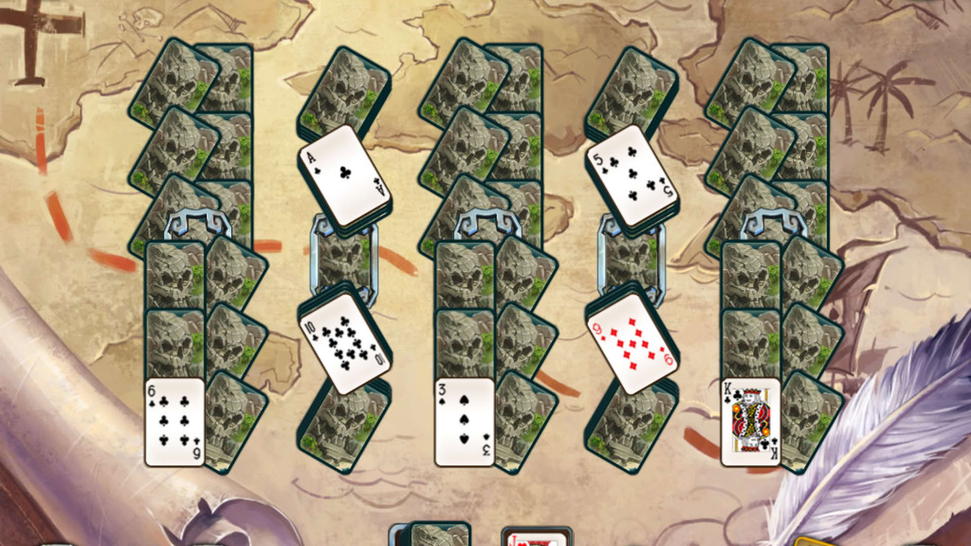 Screenshot for Solitaire Legend of the Pirates 2