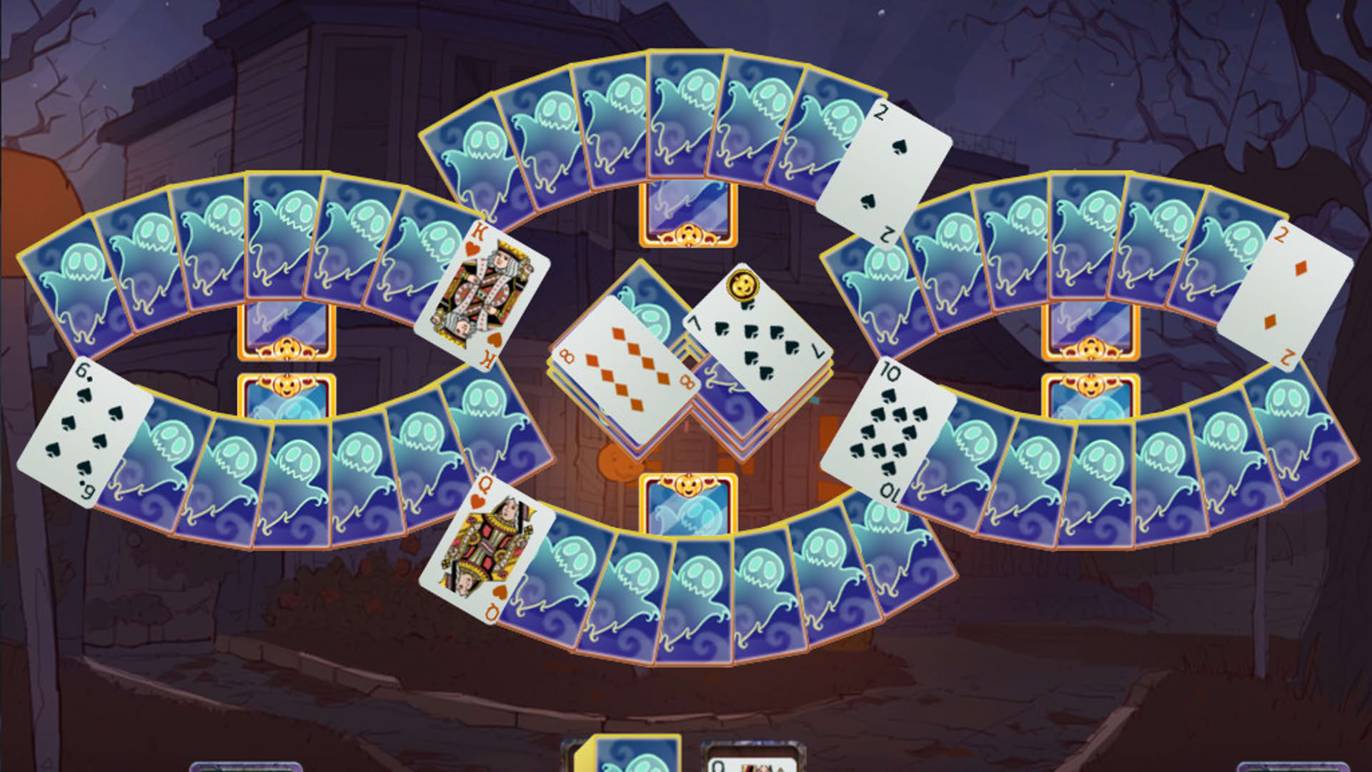Screenshot for Solitaire Game Halloween 2