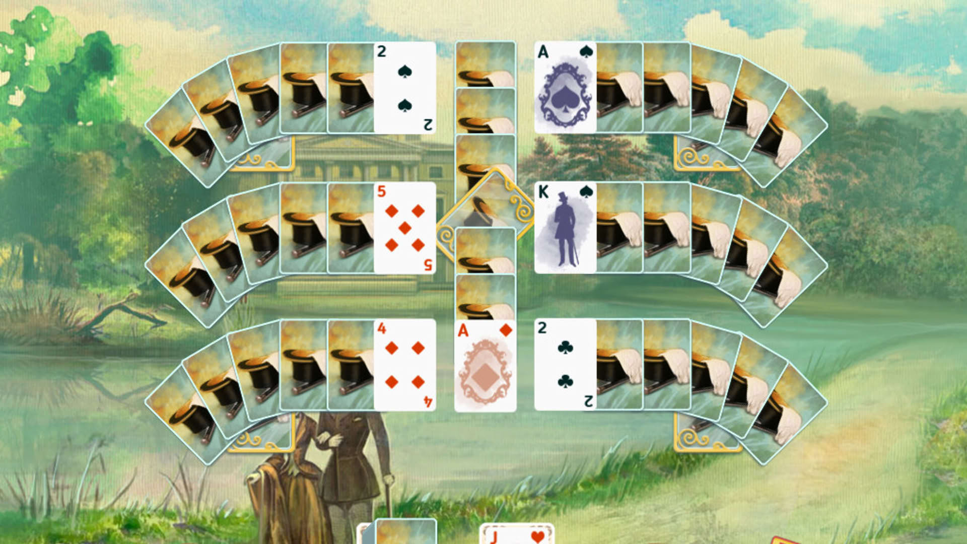 Screenshot for Solitaire: Victorian Picnic 2