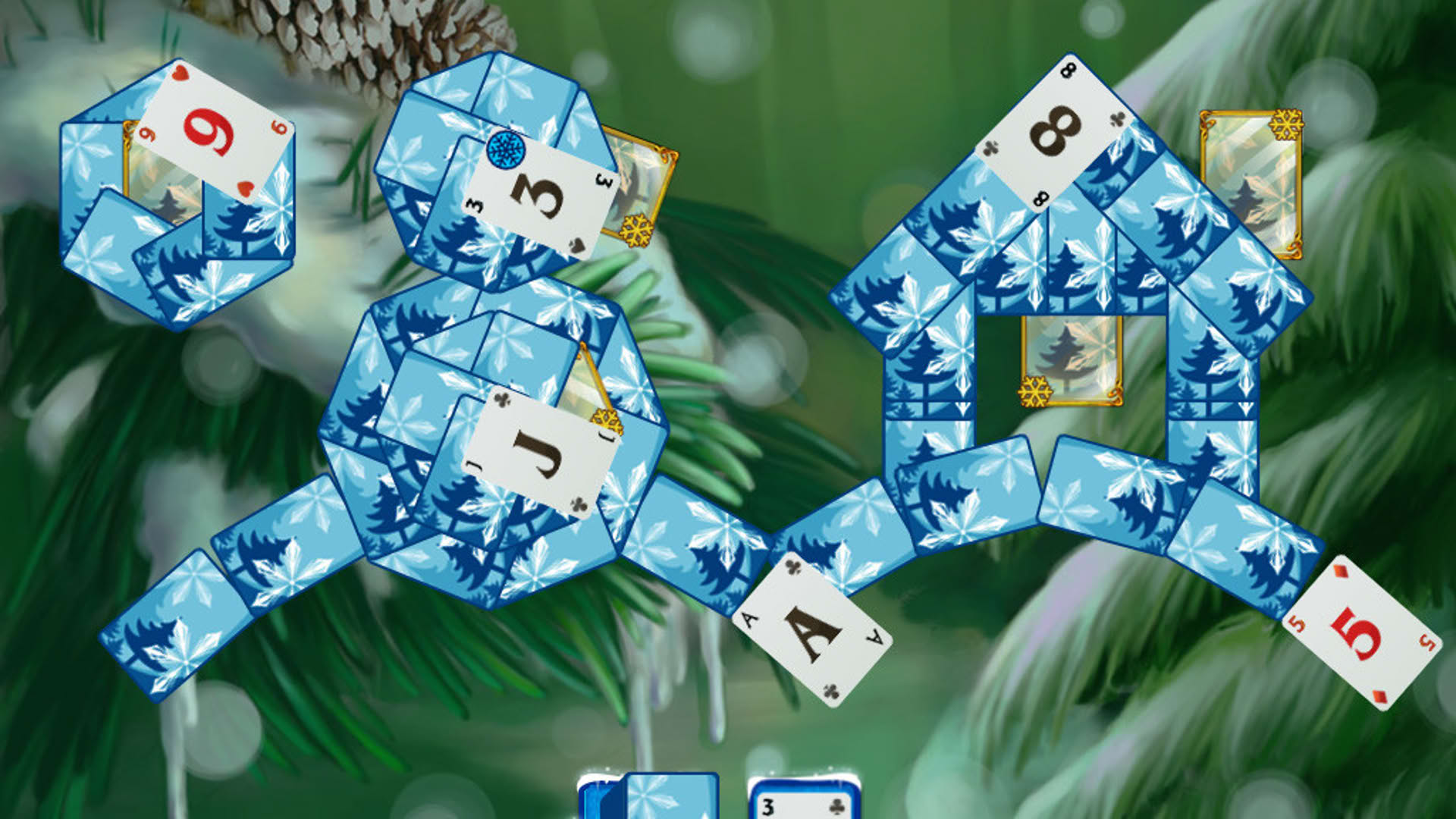 Screenshot for Solitaire Jack Frost: Winter Adventures 2