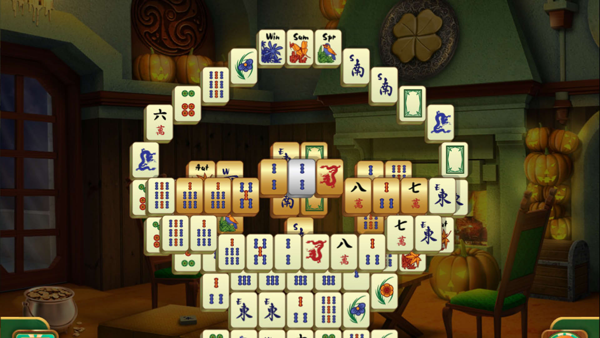 Screenshot for Spooky Mahjong