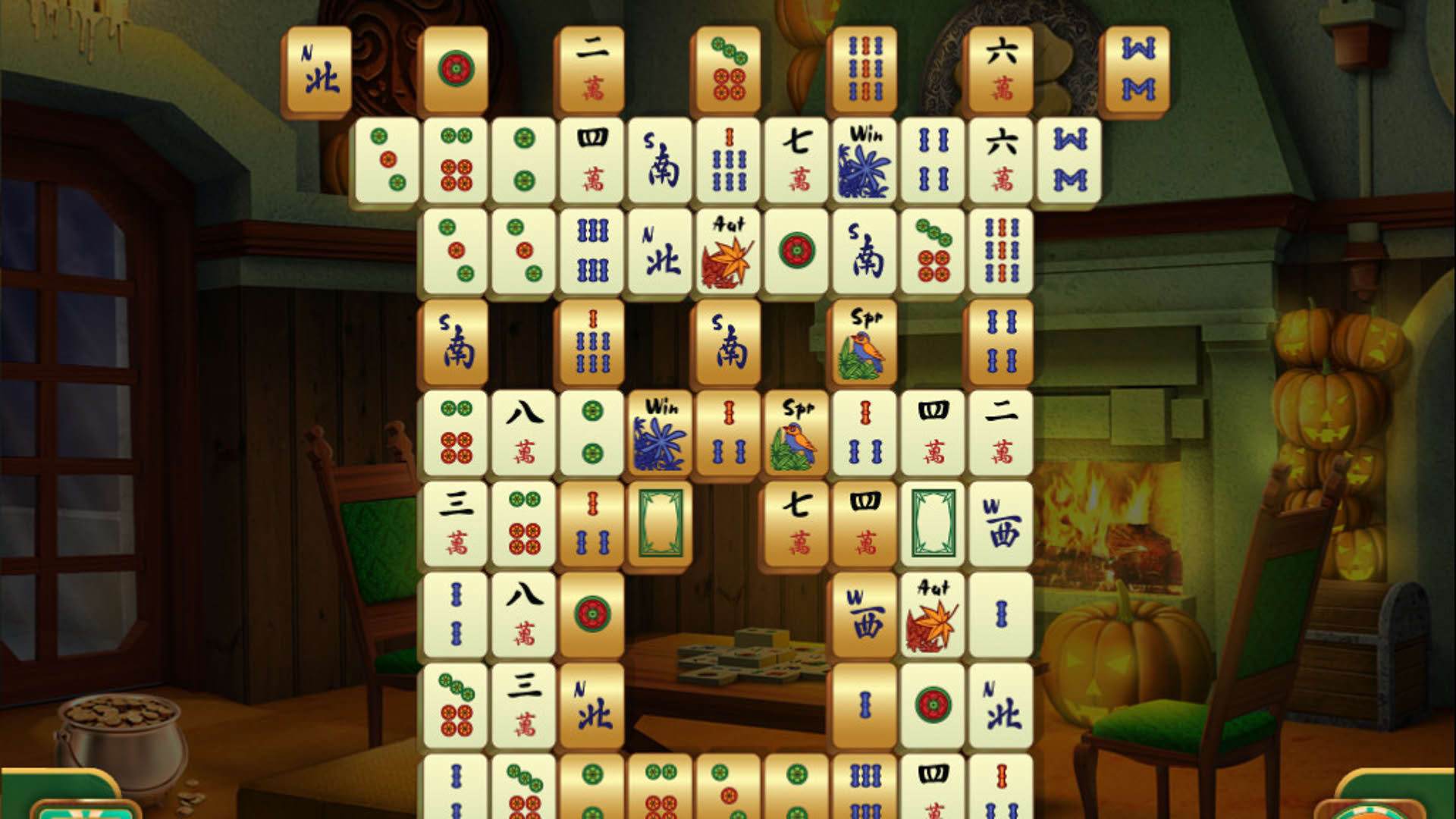 Screenshot for Spooky Mahjong