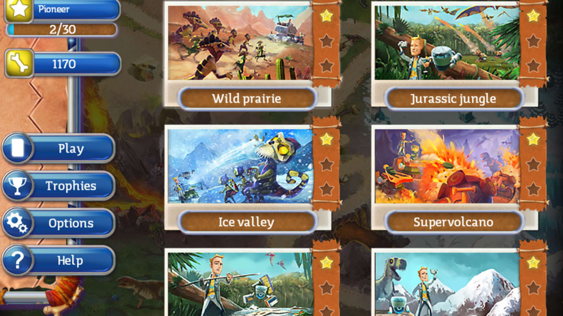 Screenshot for Jurassic Mahjong