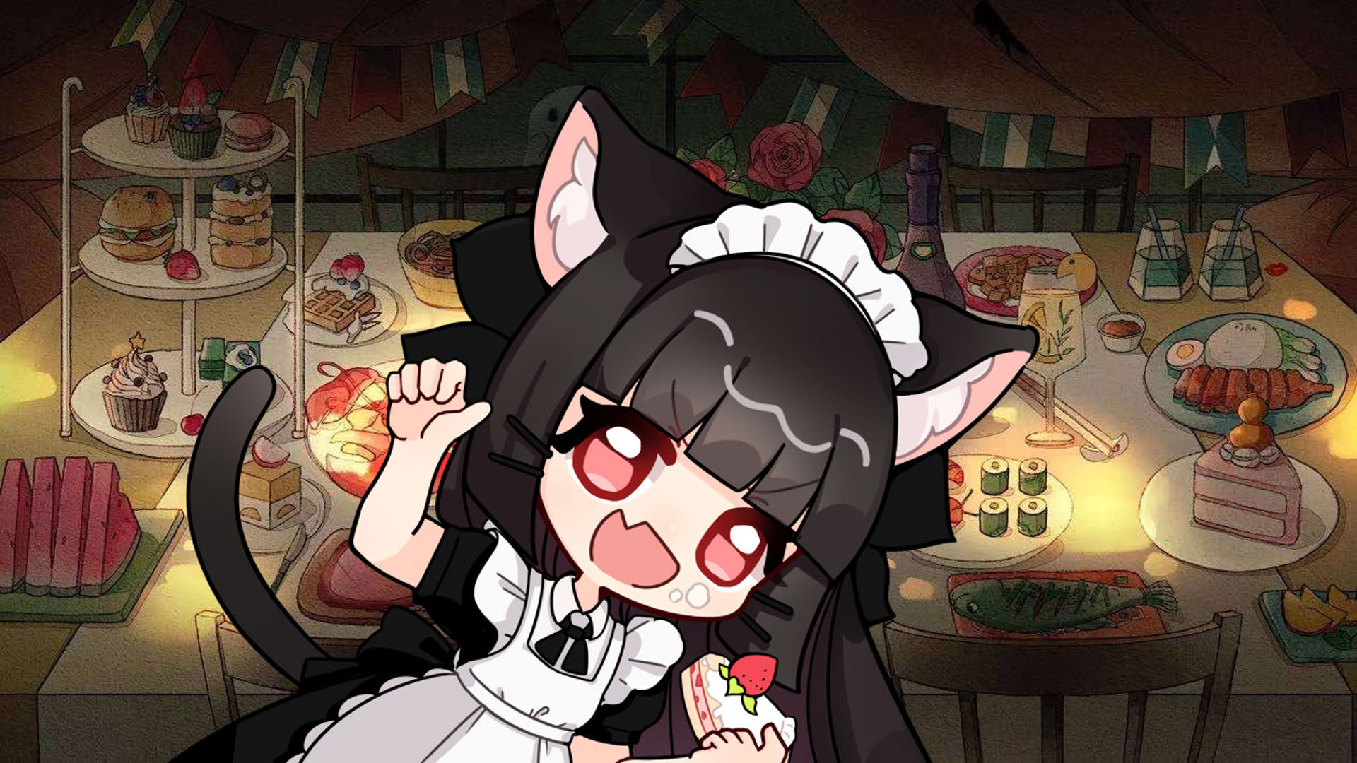 Screenshot for Ghost Party Nyanbaba