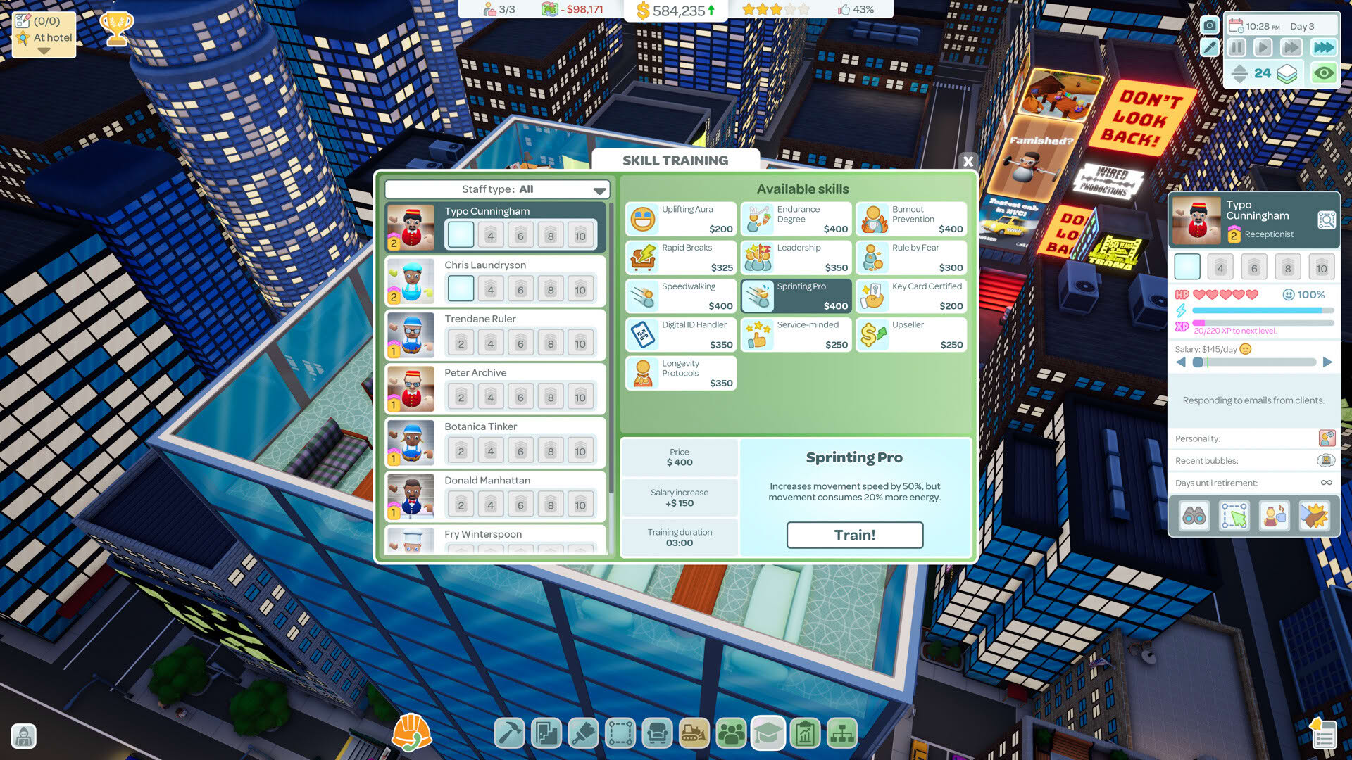 Screenshot for Hotel Architect