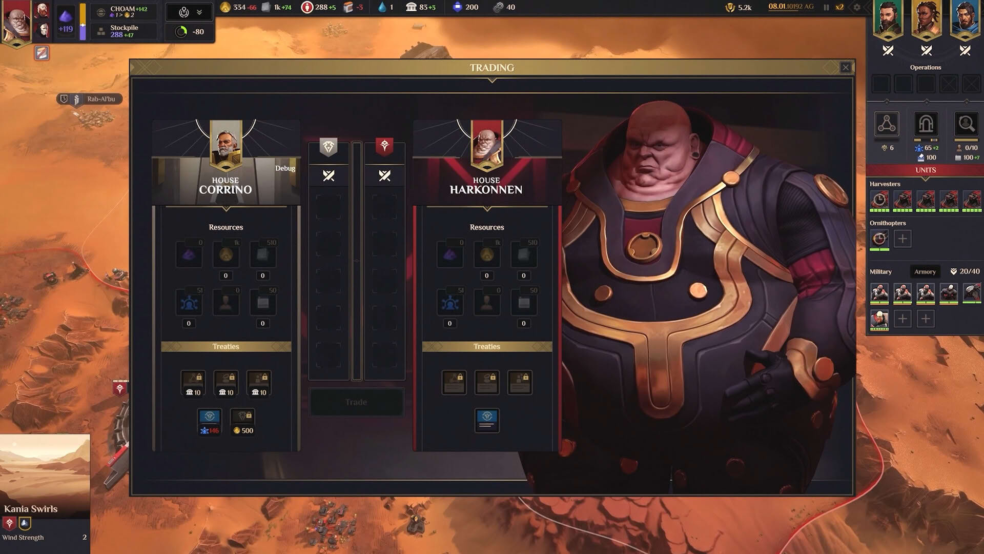 Screenshot for Dune: Spice Wars