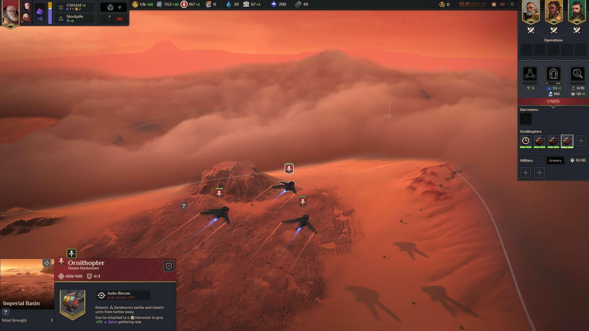 Screenshot for Dune: Spice Wars
