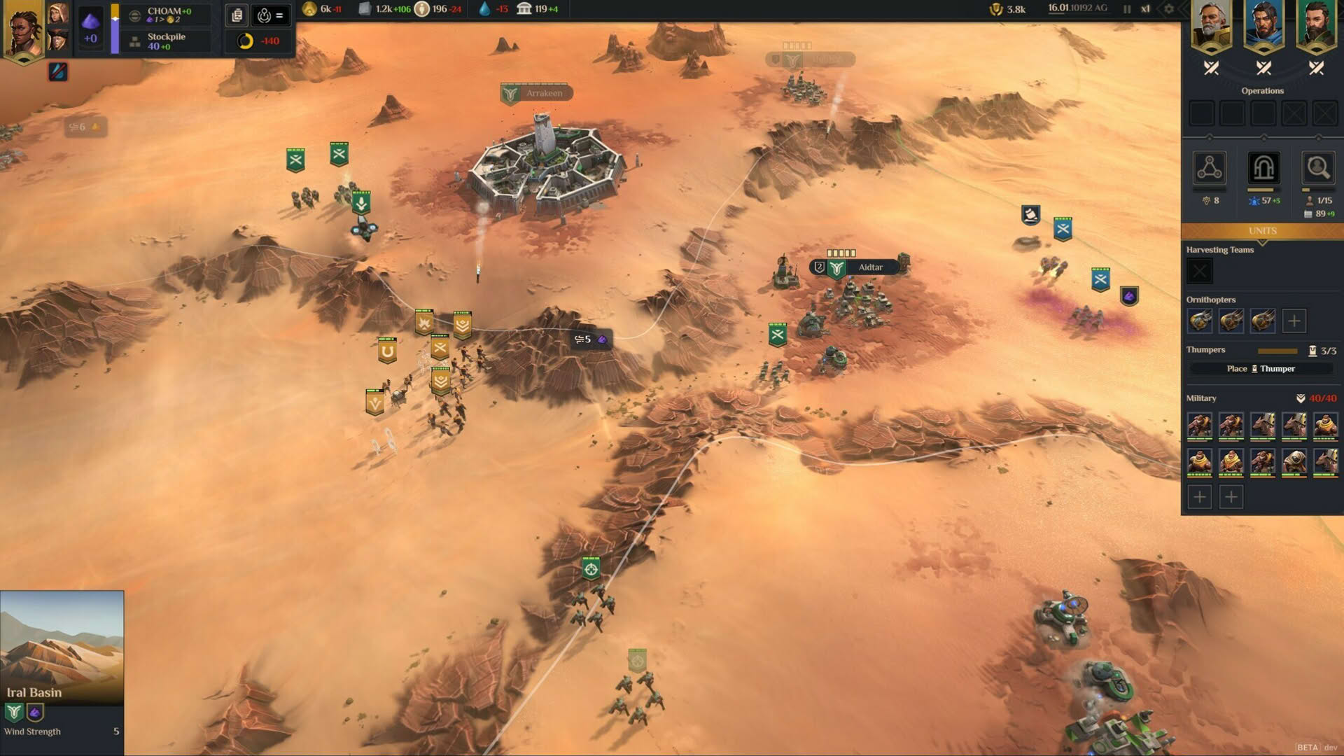 Screenshot for Dune: Spice Wars
