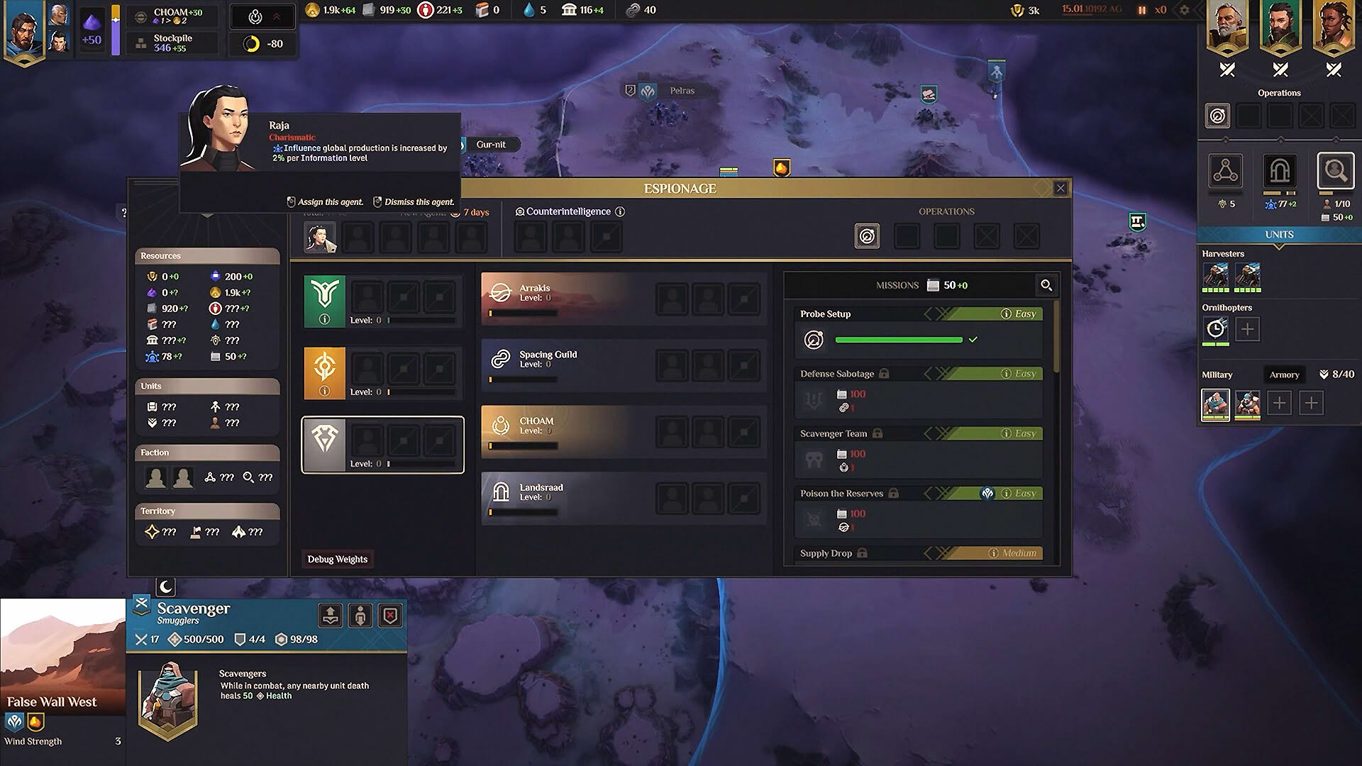 Screenshot for Dune: Spice Wars