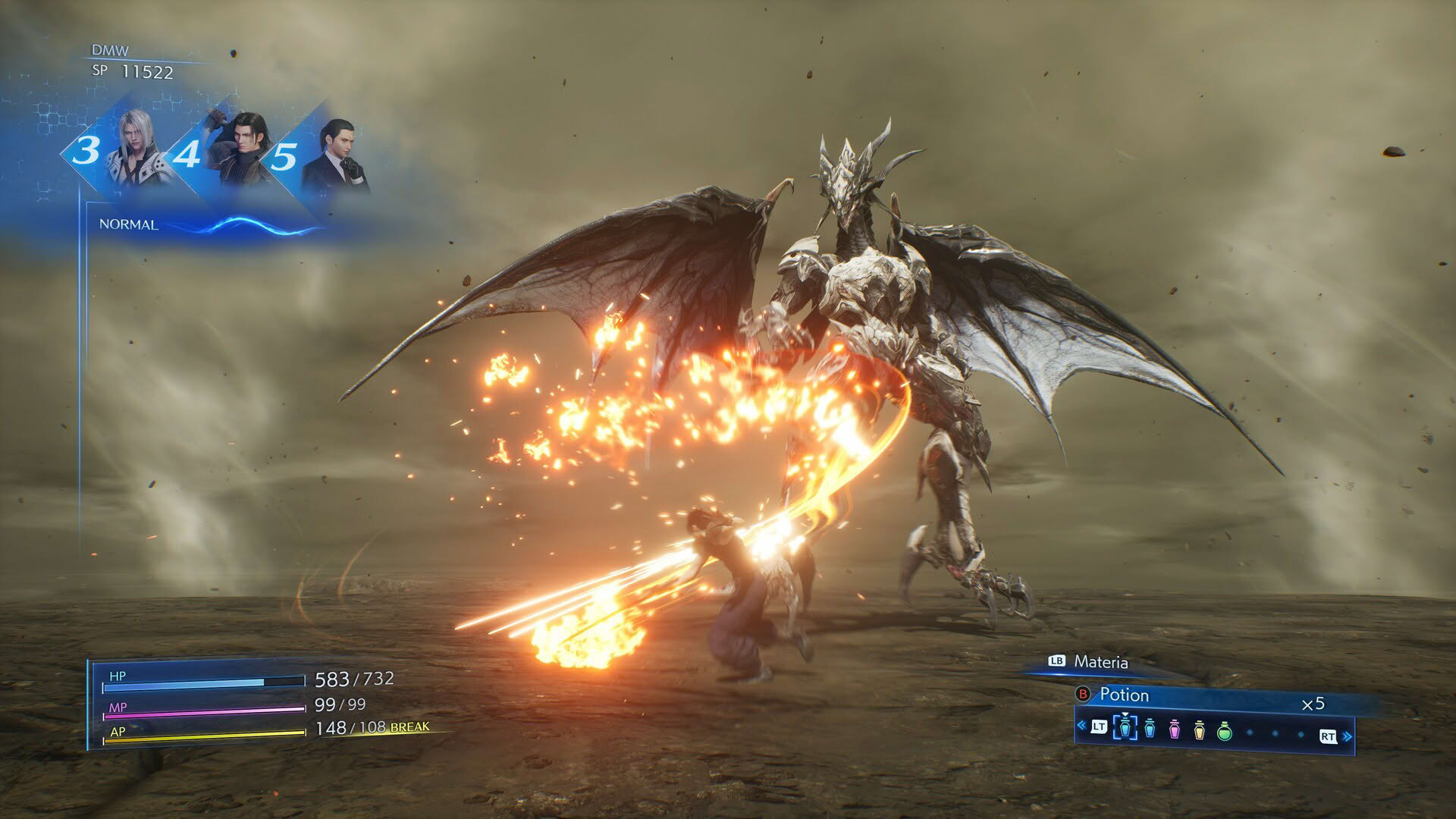 Screenshot for Crisis Core: Final Fantasy VII - Reunion
