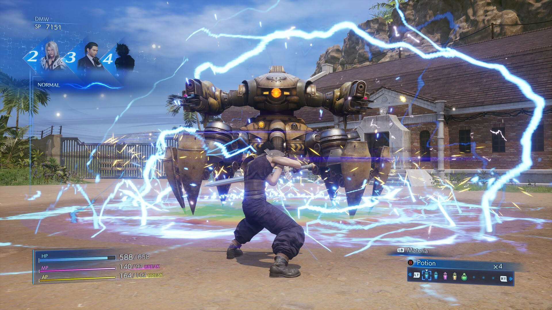 Screenshot for Crisis Core: Final Fantasy VII - Reunion