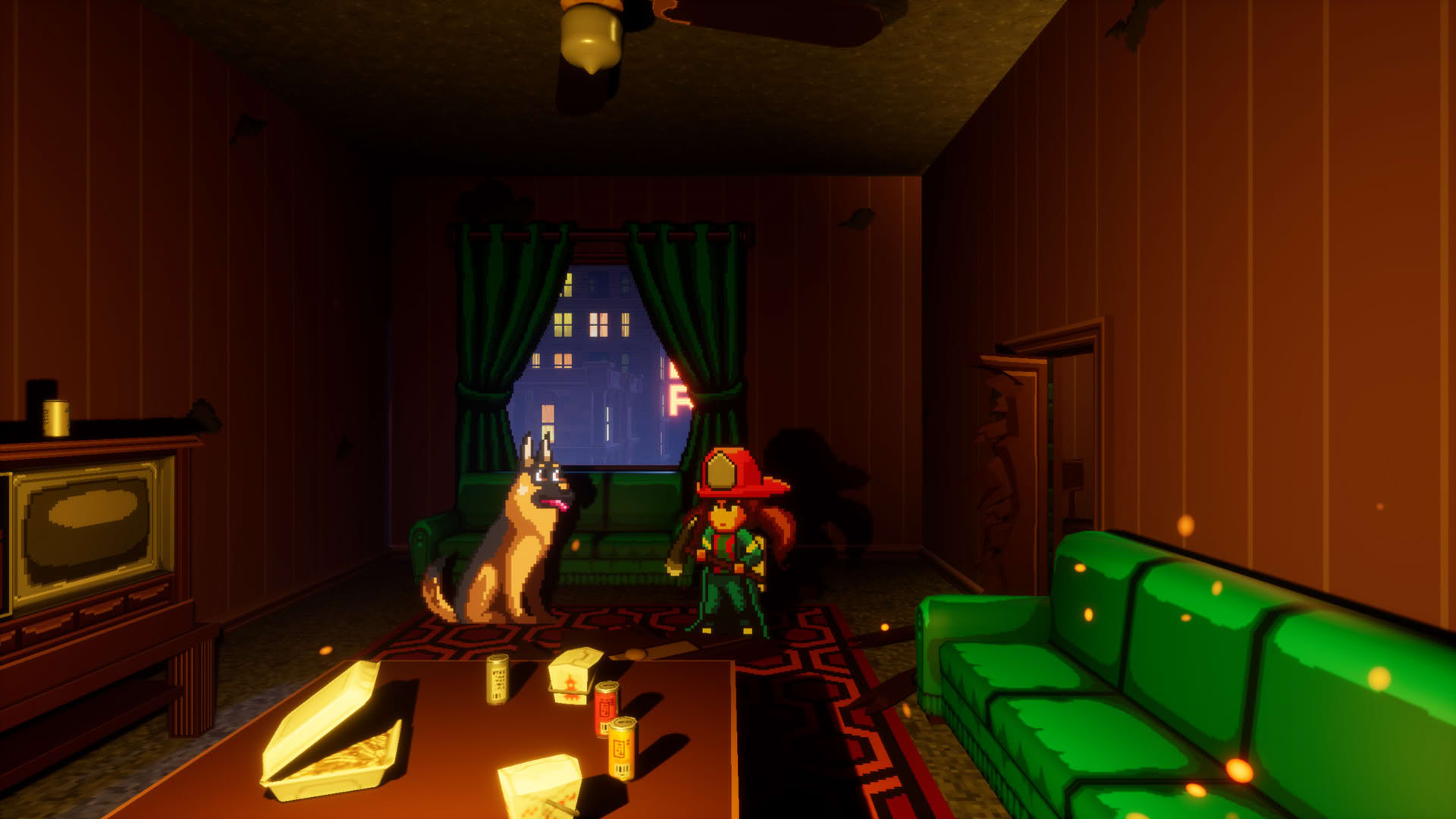Screenshot for Firegirl: Hack 'n Splash Rescue