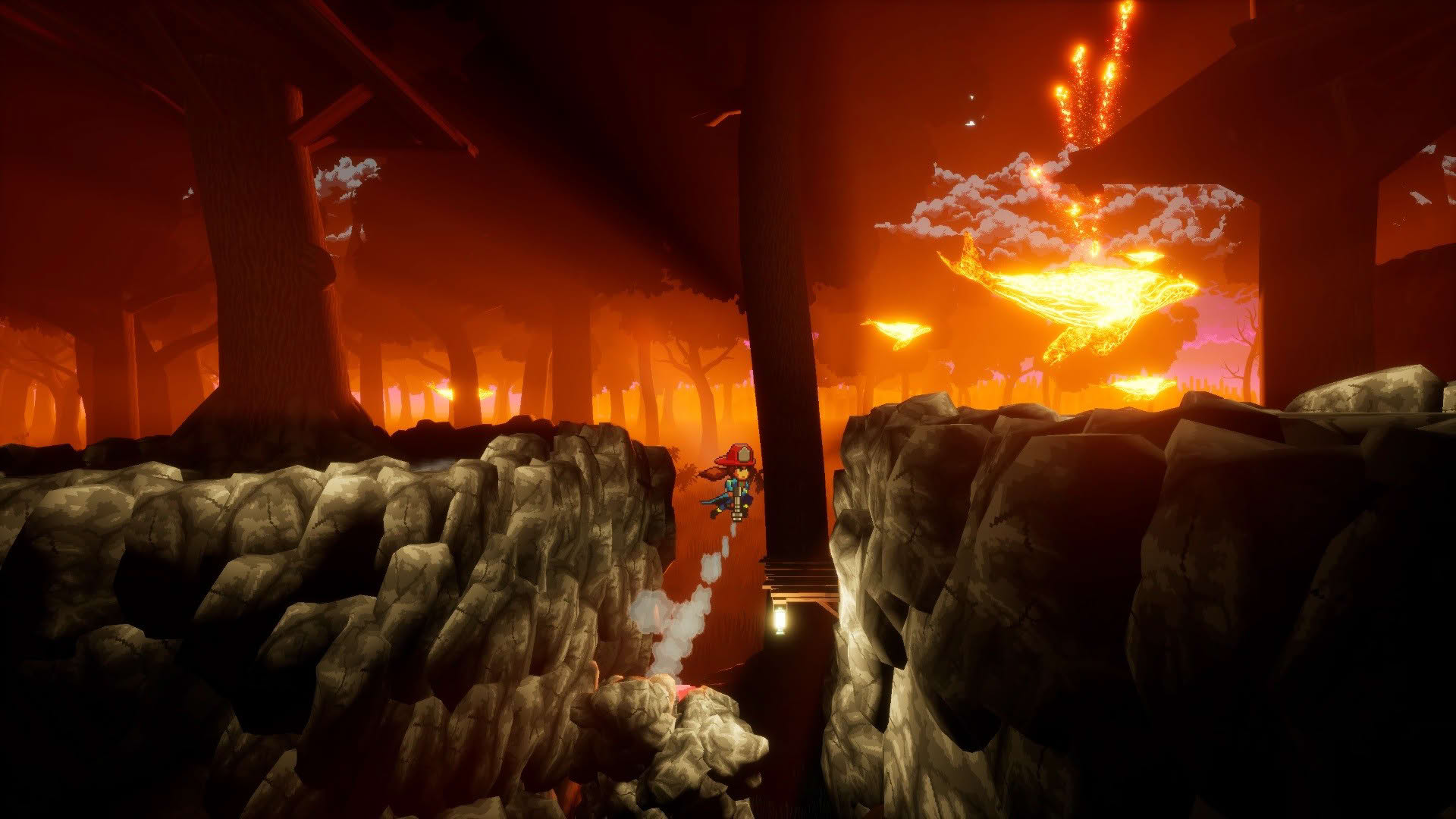 Screenshot for Firegirl: Hack 'n Splash Rescue