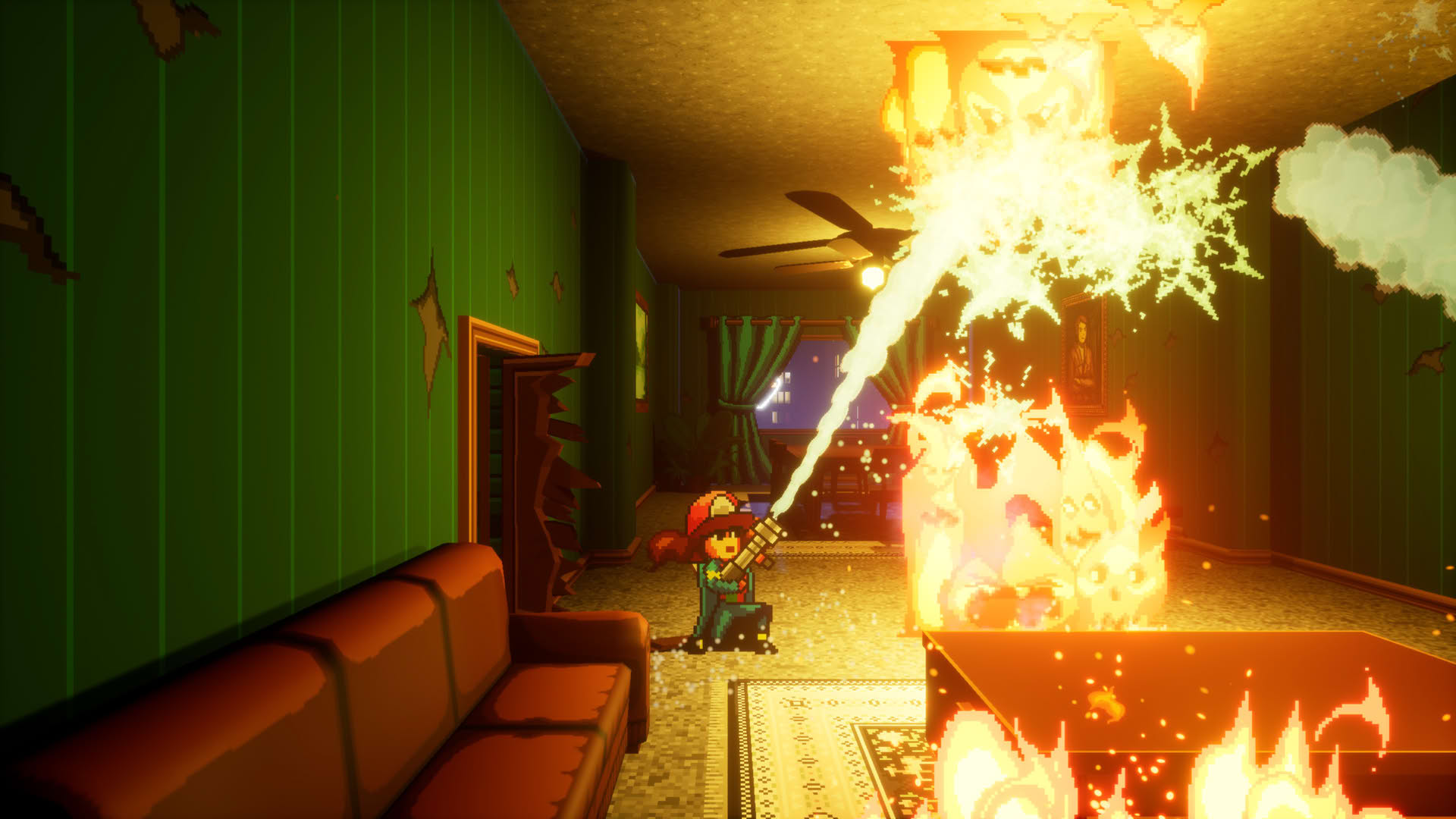 Screenshot for Firegirl: Hack 'n Splash Rescue