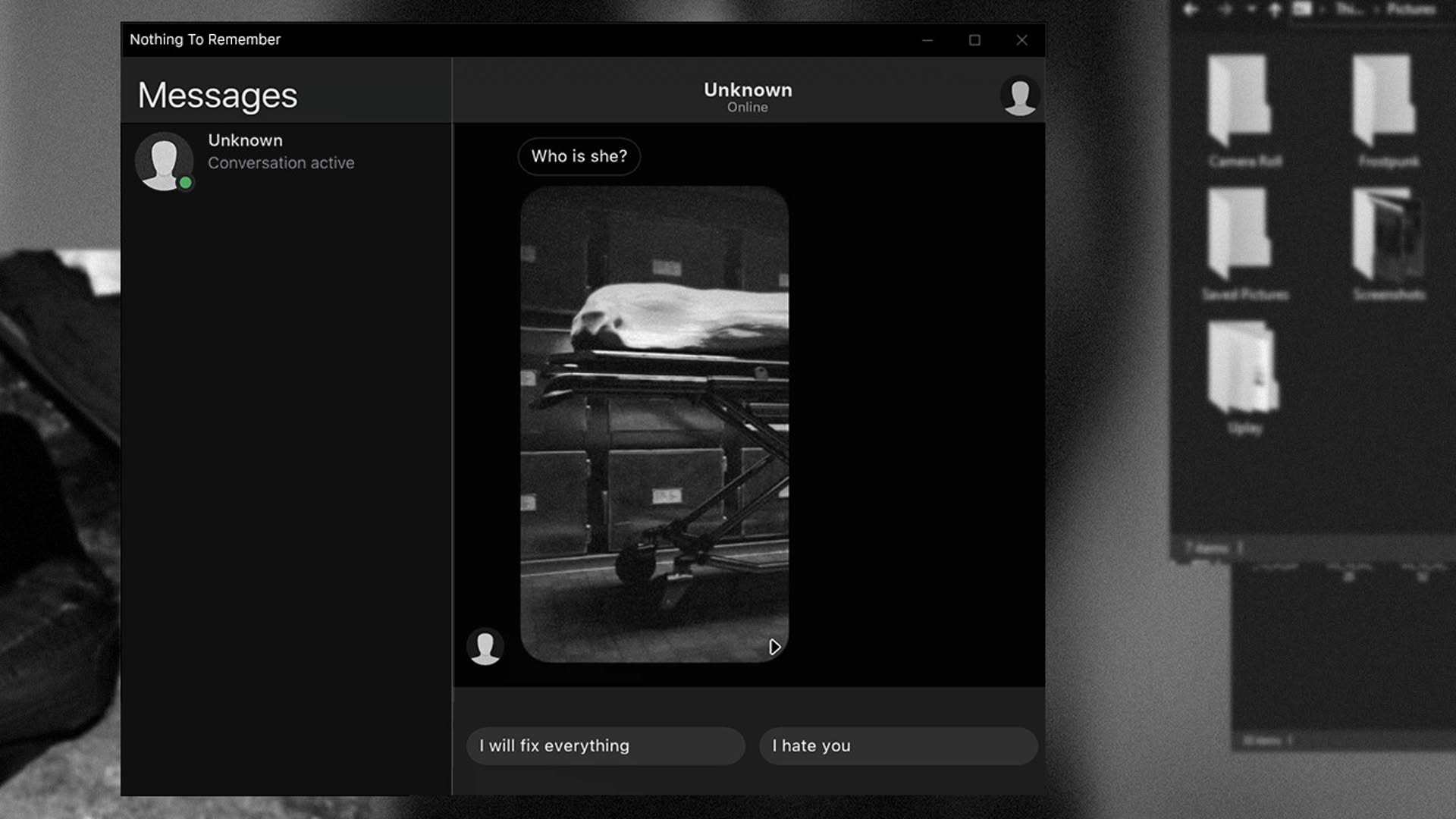 Screenshot for Nothing to Remember
