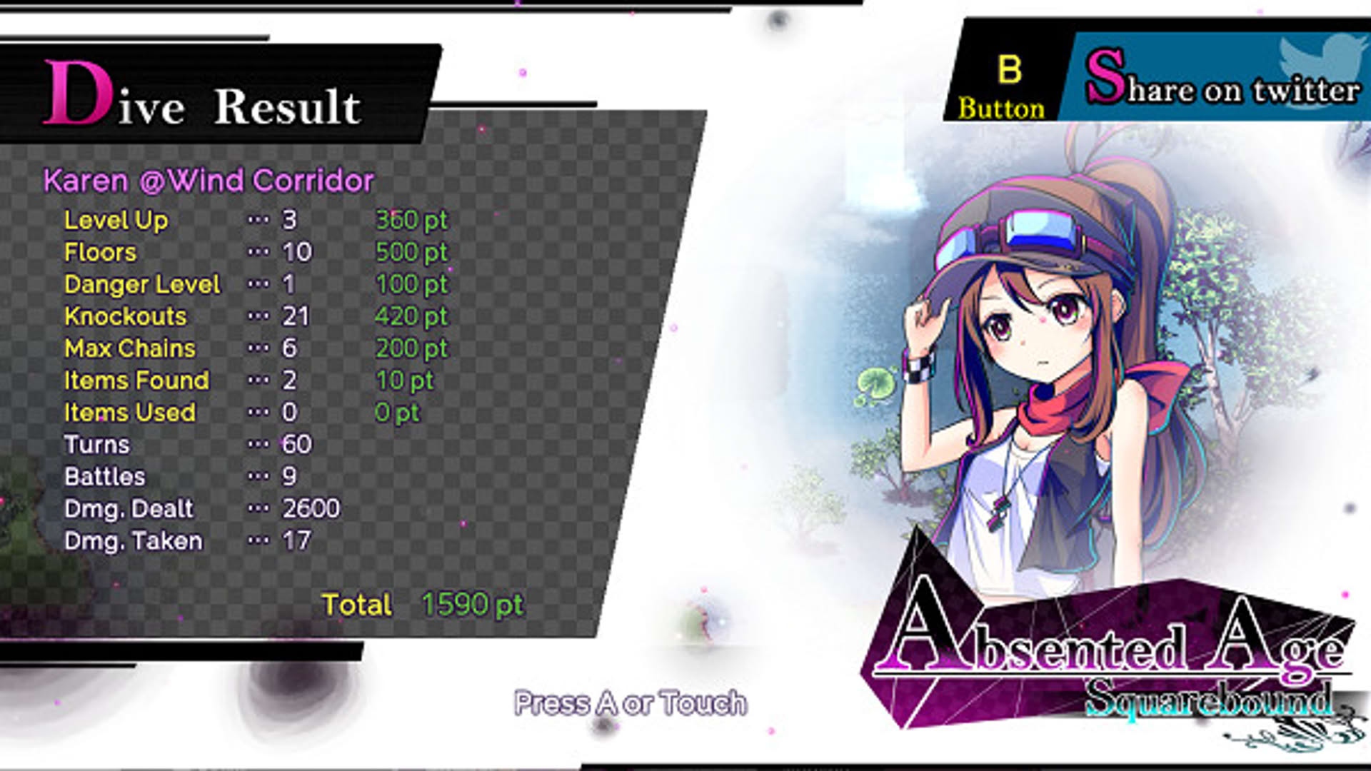 Screenshot for Absented Age: Squarebound
