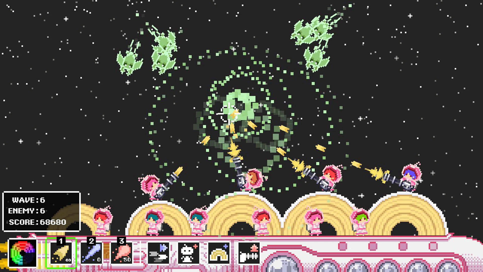 Screenshot for Cake Invaders