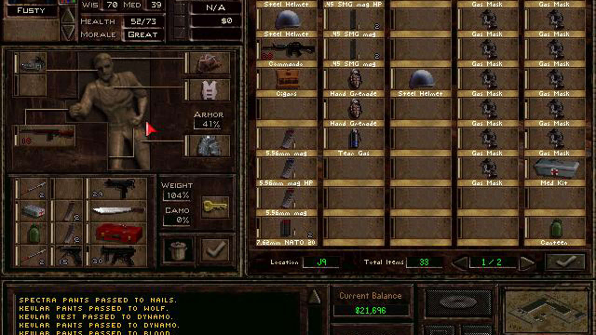 Screenshot for Jagged Alliance 2