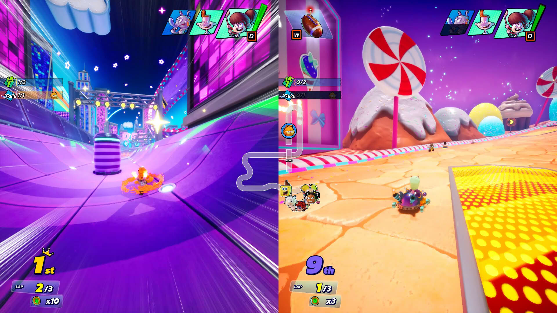 Screenshot for Nickelodeon Kart Racers 3: Slime Speedway