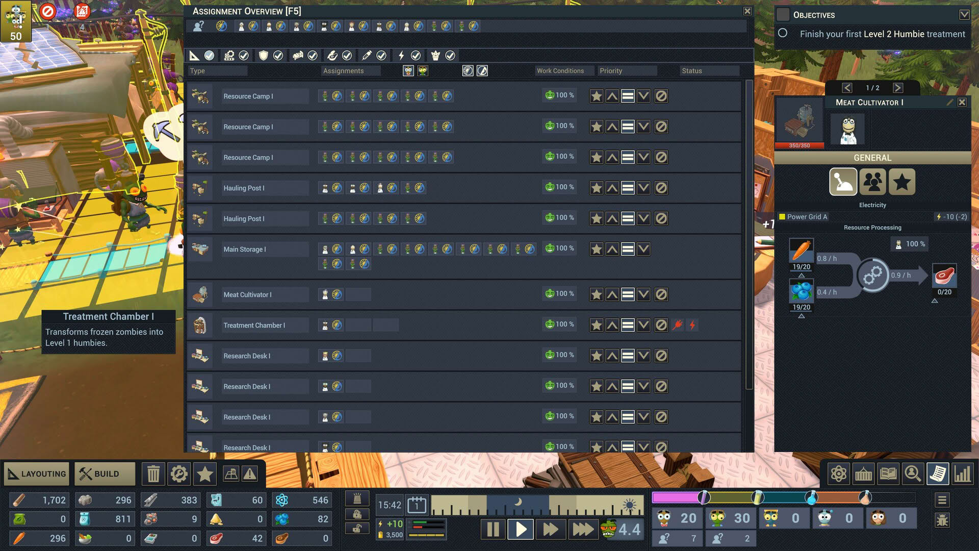 Screenshot for Zombie Cure Lab