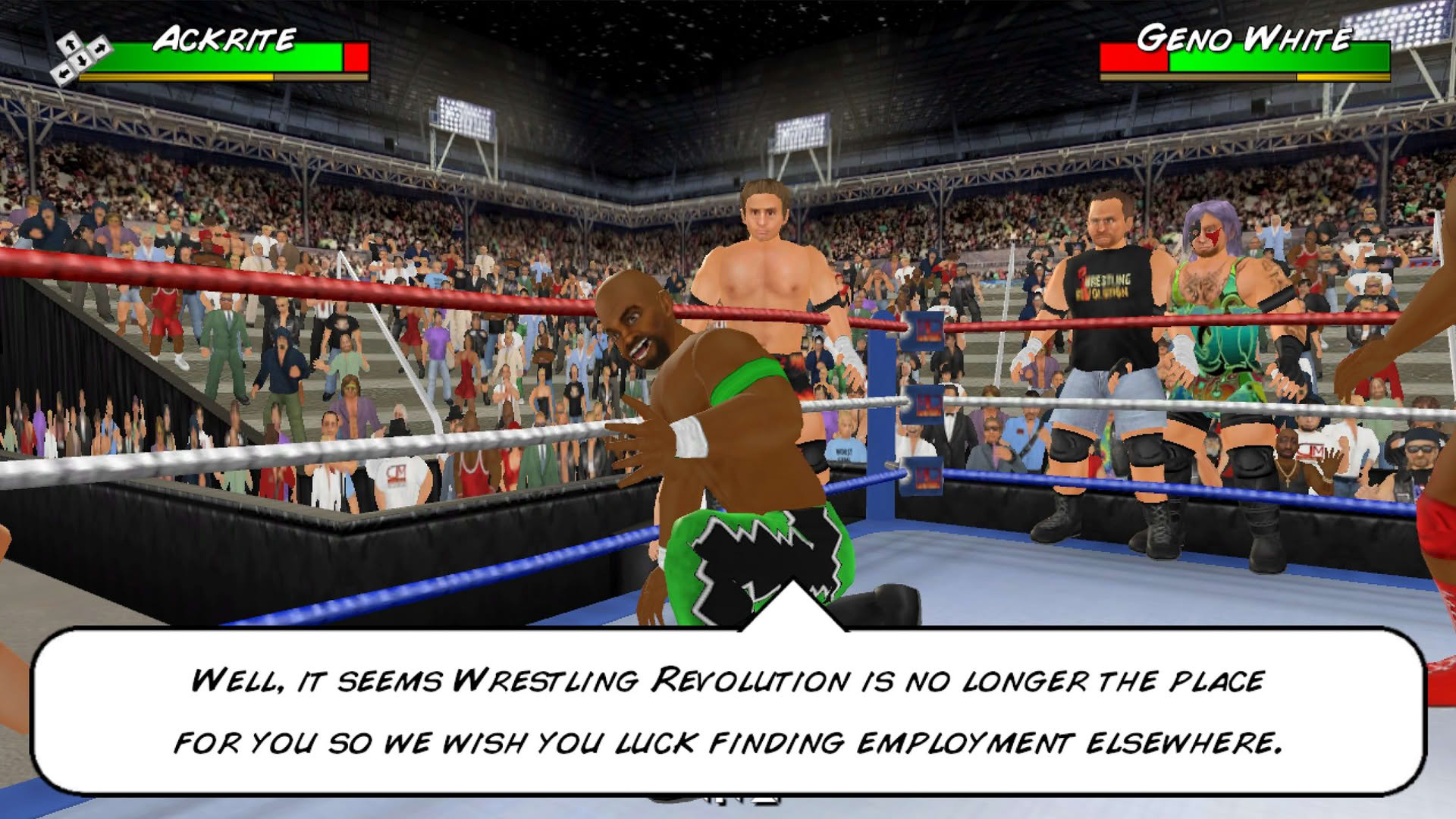 Screenshot for Wrestling Empire