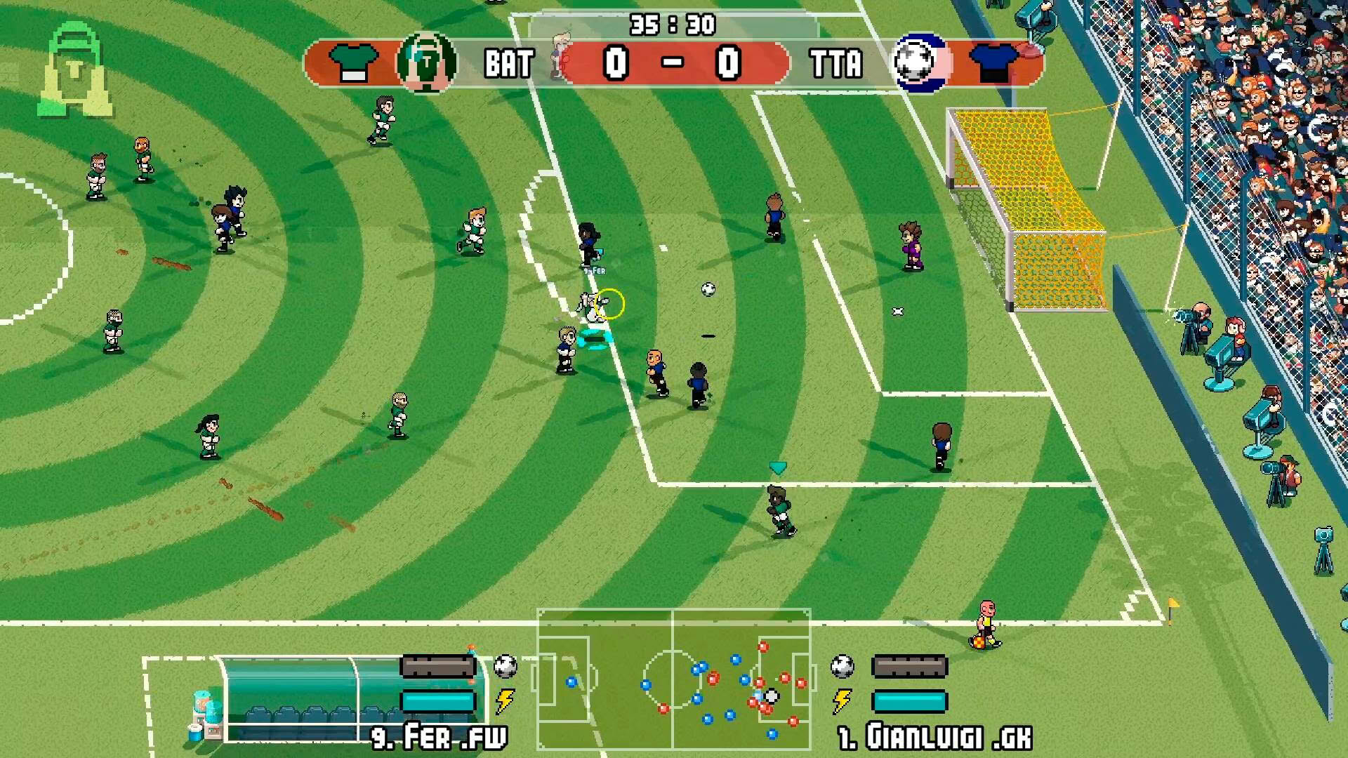 Screenshot for Pixel Cup Soccer: Ultimate Edition
